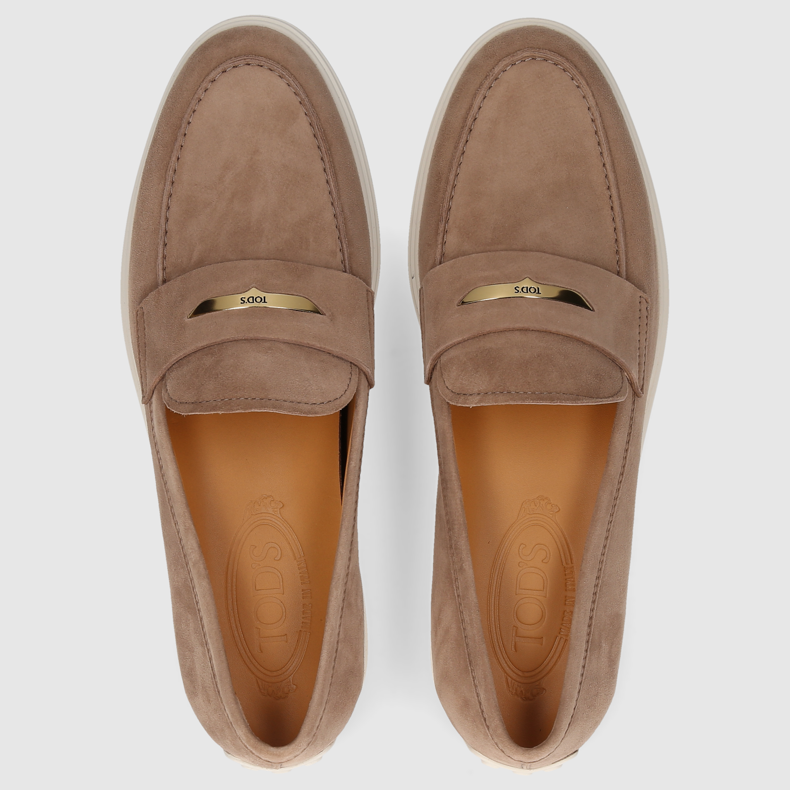 Tod's Damen Mokkasins XXW62L0JF00HR0C806 TAUPE