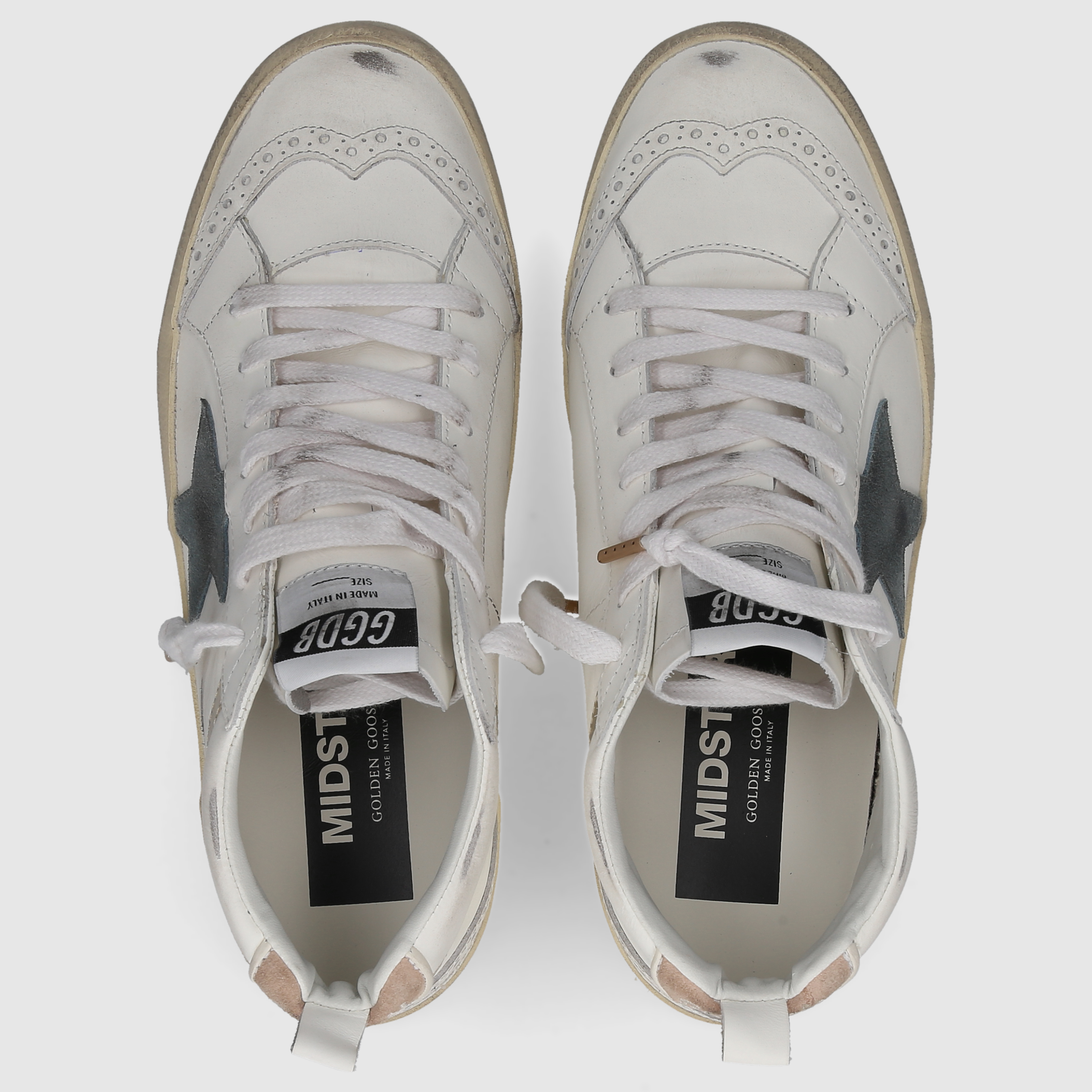 Golden Goose Damen Sneaker GWF00122 WEISS-GOLD