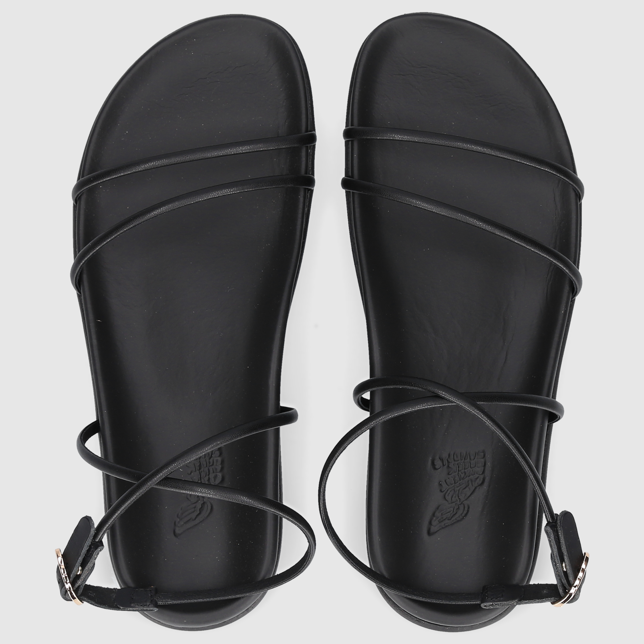 Ancient Greek Sandals W SANDALS FLAT 12463 Black