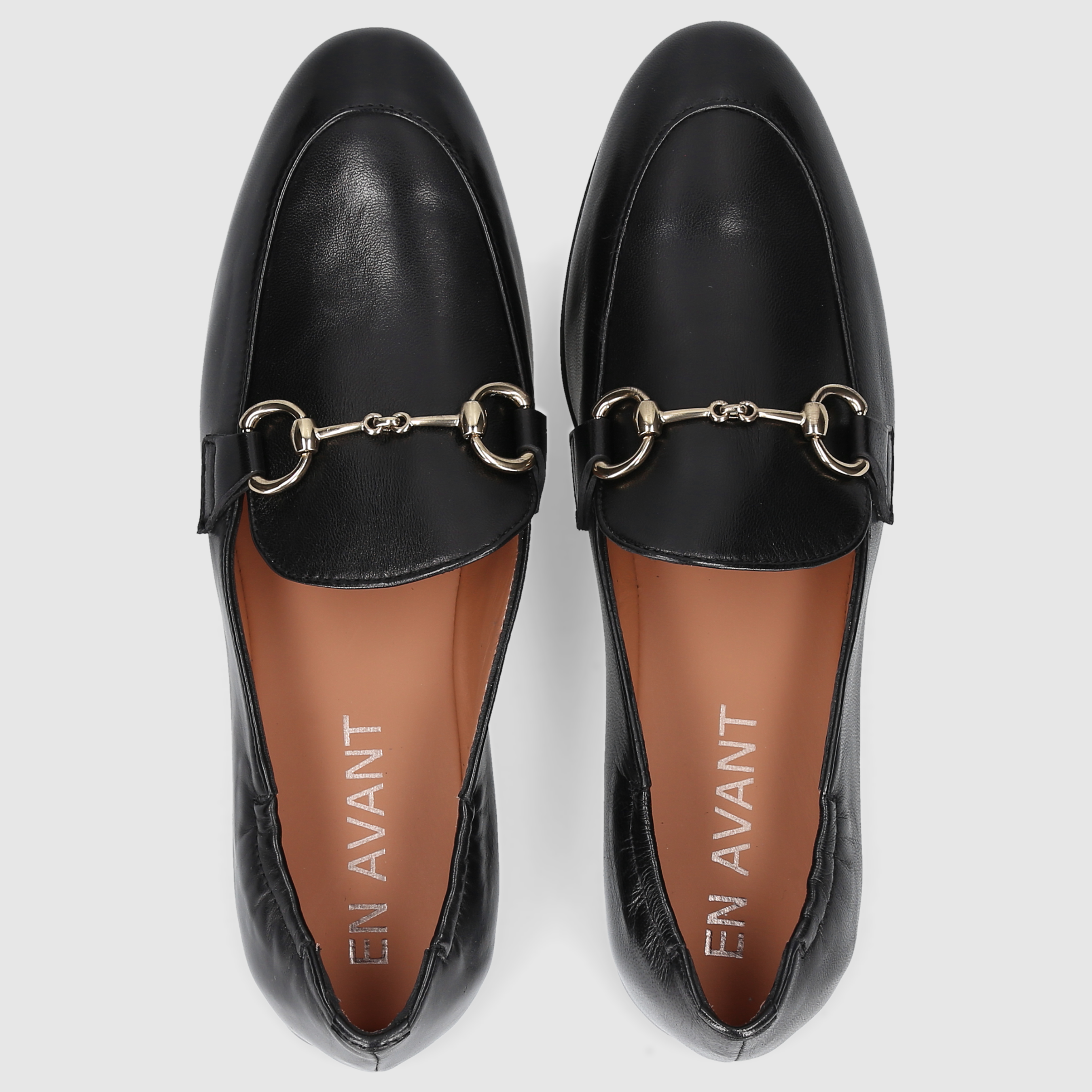 EN AVANT women's moccasins 607 BLACK