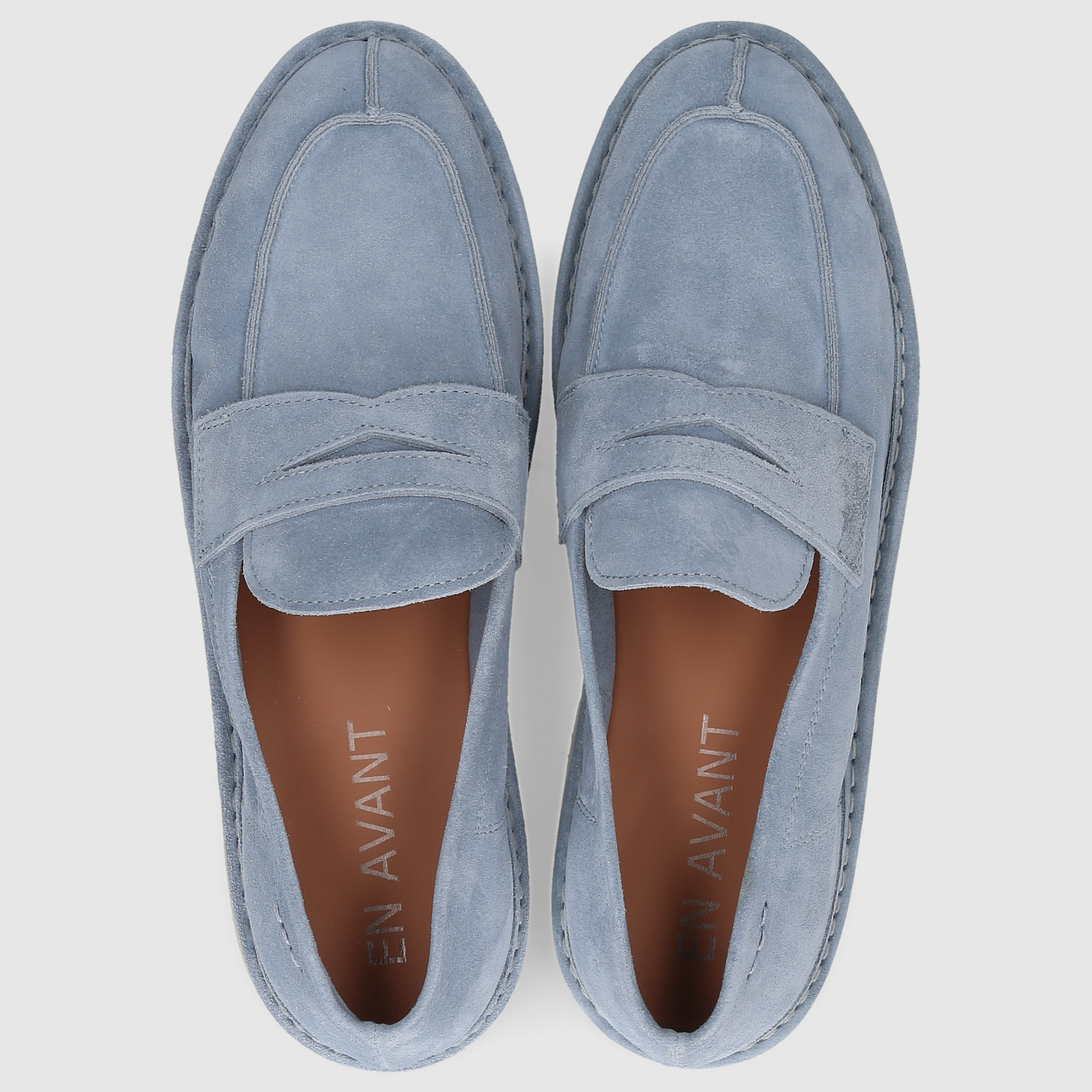 EN AVANT women's moccasins 600 HL BLUE