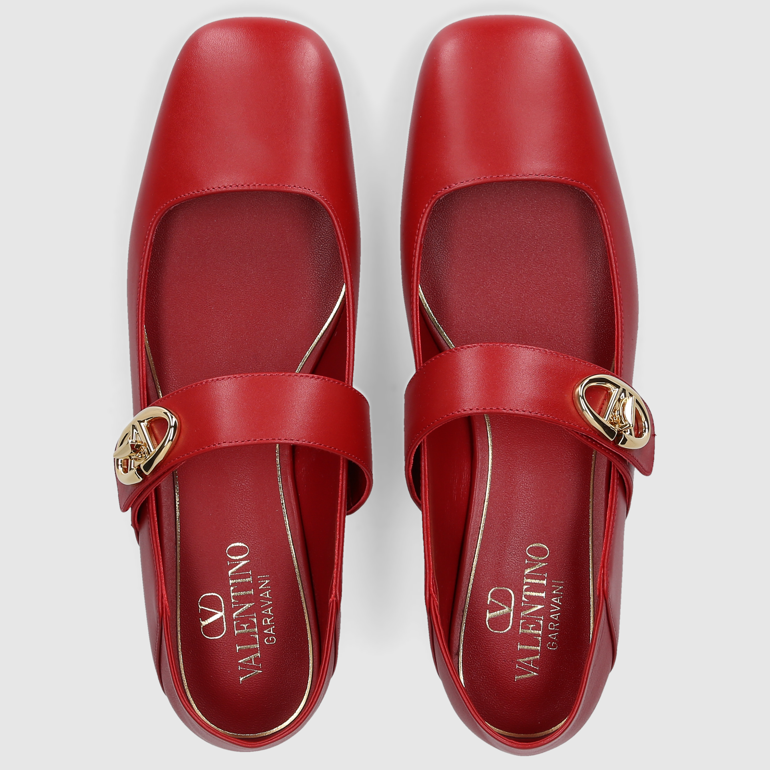 Valentino Garavani Damen Ballerinas WS0JV2 Rot