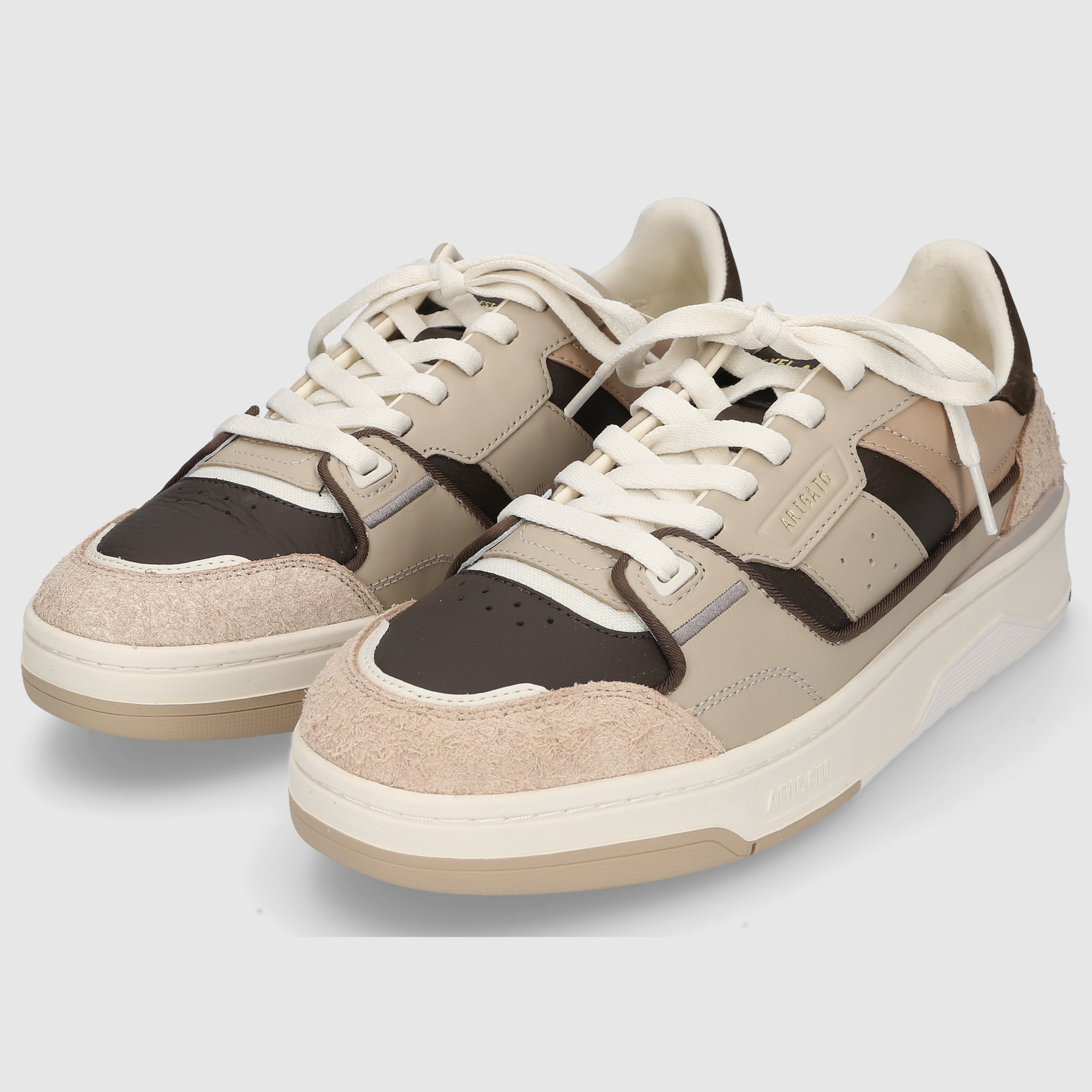 Axel Arigato Herren Sneaker F2538006 BRAUN-KOMBI