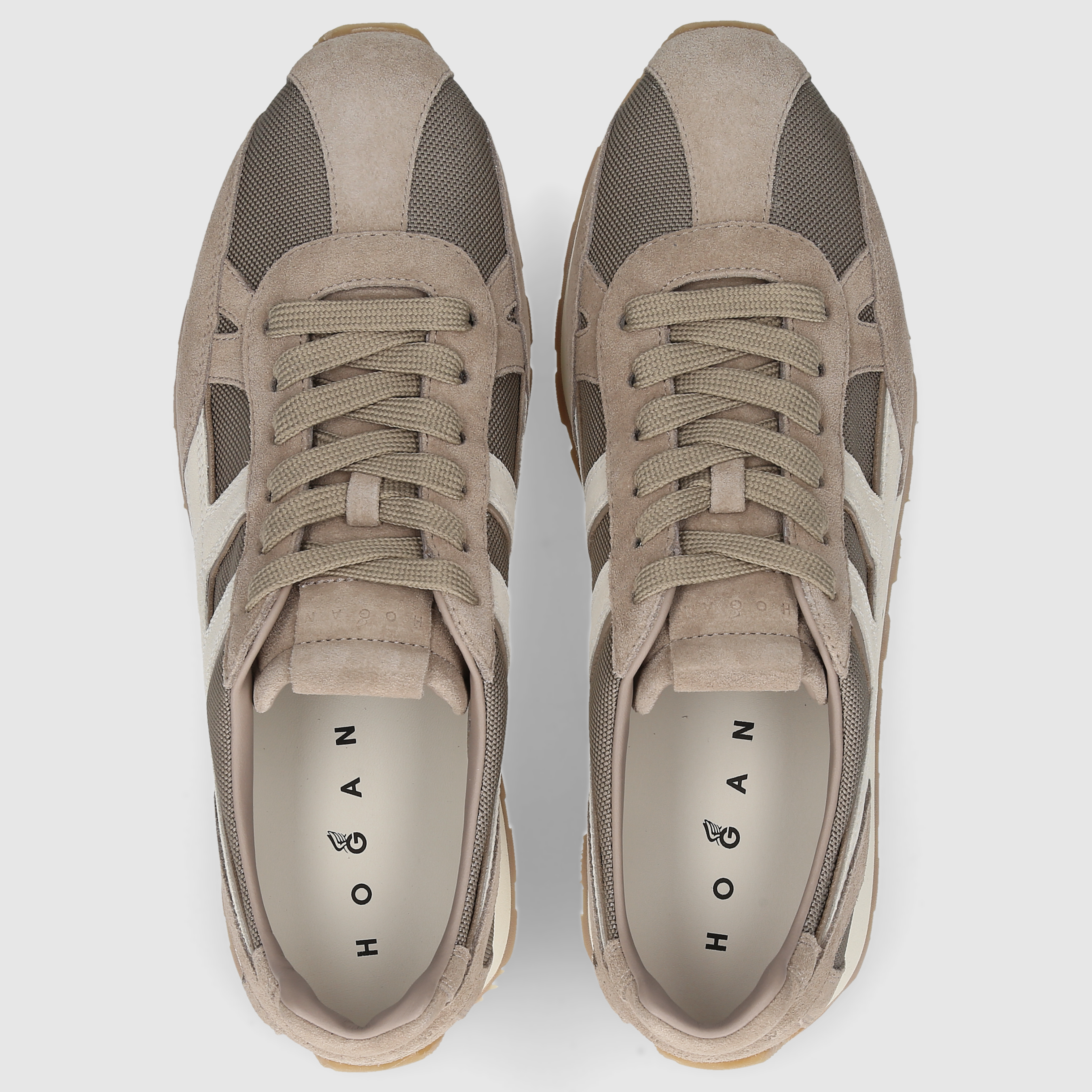 Hogan Herren Sneaker HXM6710FQ80U6A276L BEIGE