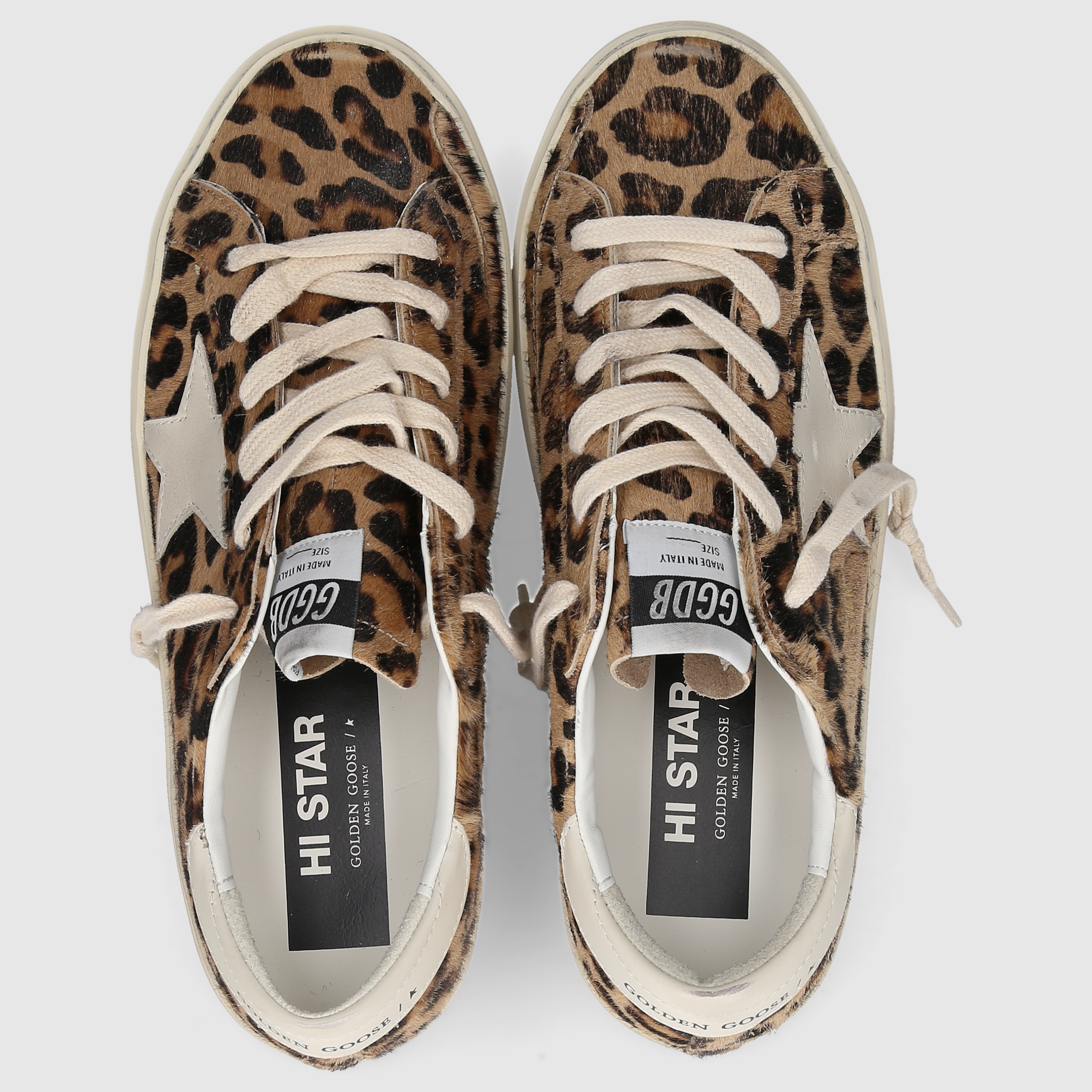 Golden Goose Damen Sneaker GWF00118 BRAUN-KOMBI