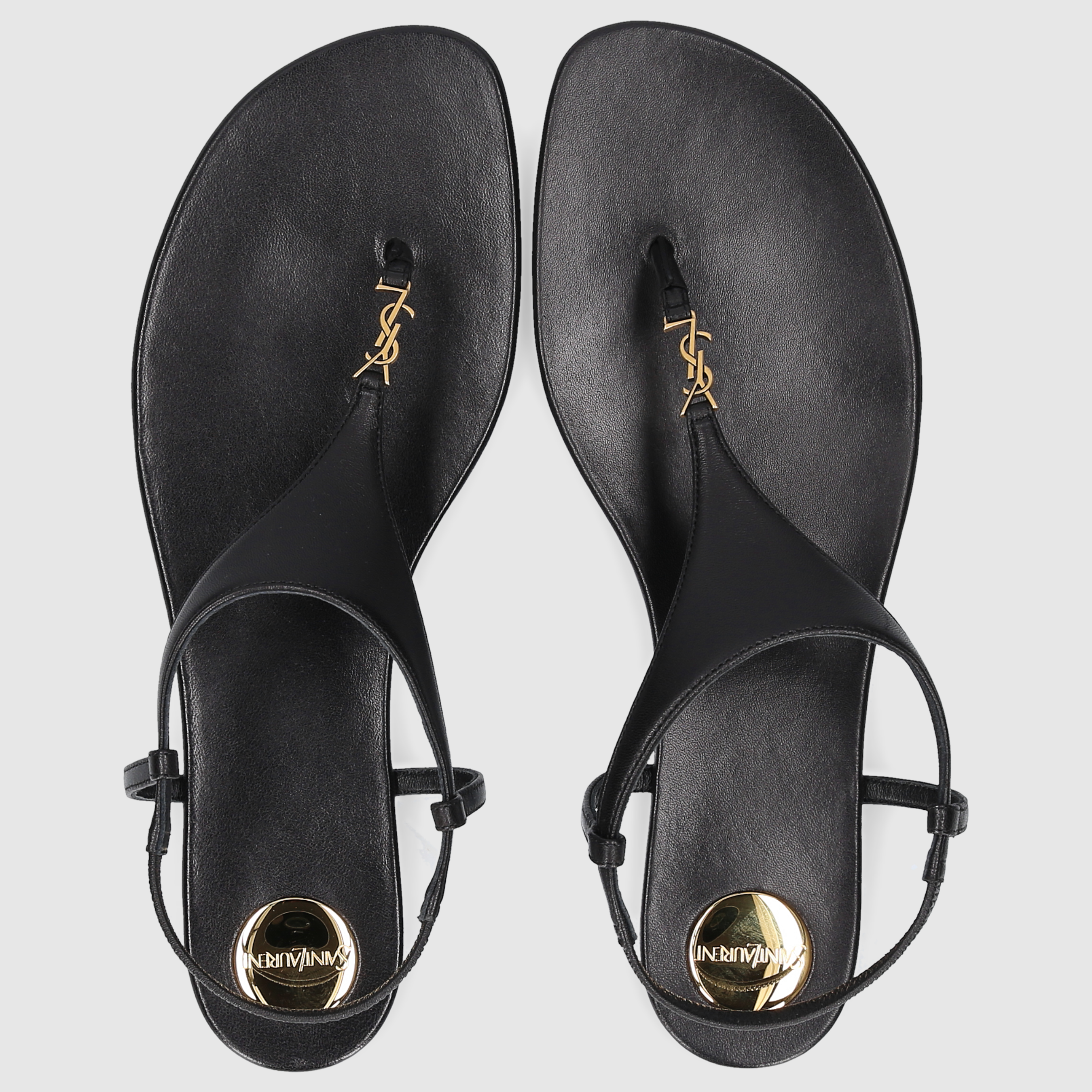 Saint Laurent W SANDALS FLAT 818293 Black