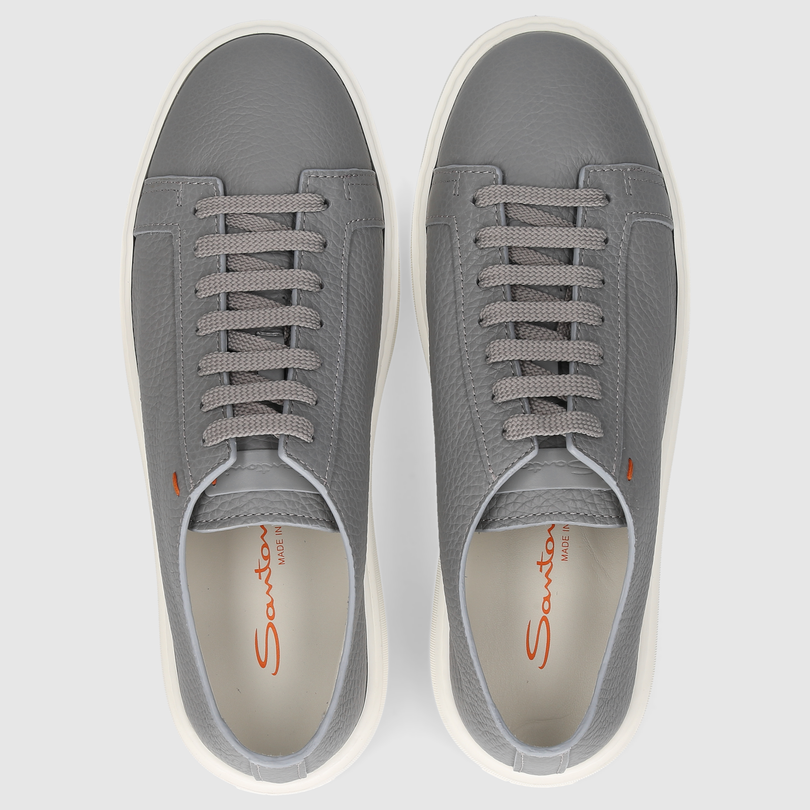 Santoni men's sneakers MBCD21571BARCMMD GRAY