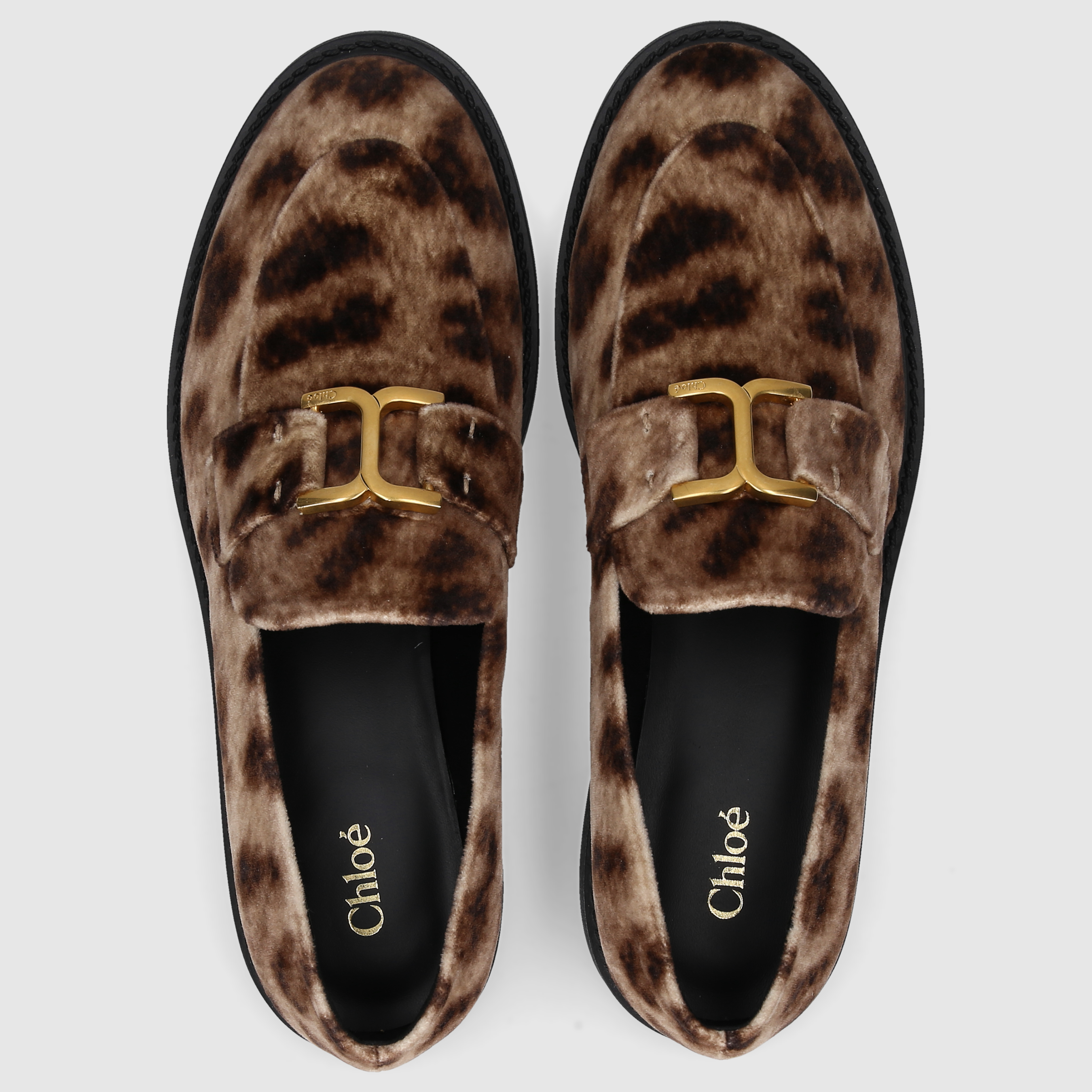 Chloé Damen Flach CHC25S03ZQQ BEIGE-KOMBI