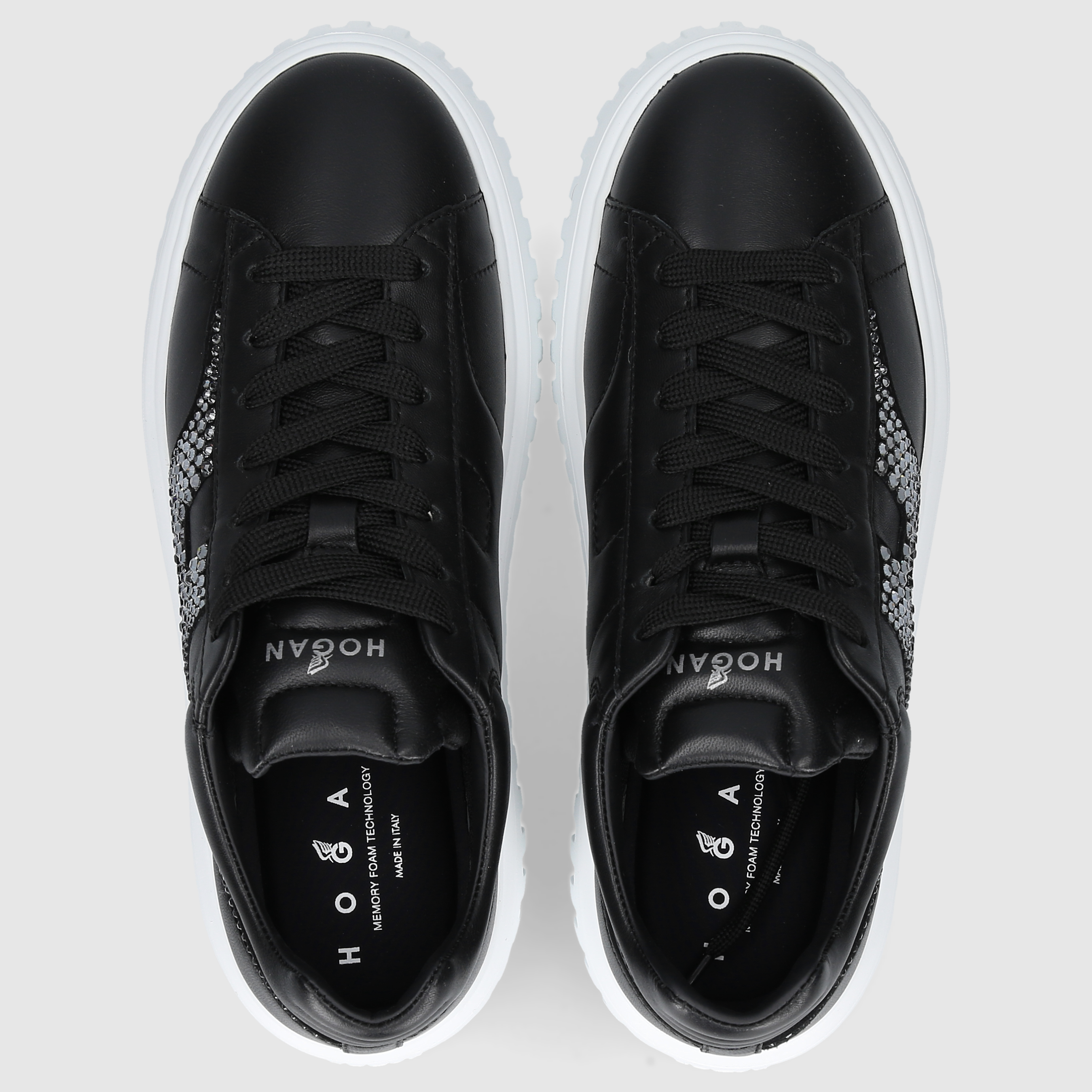 Hogan Damen Sneaker HXW6450FO60U48 SCHWARZ