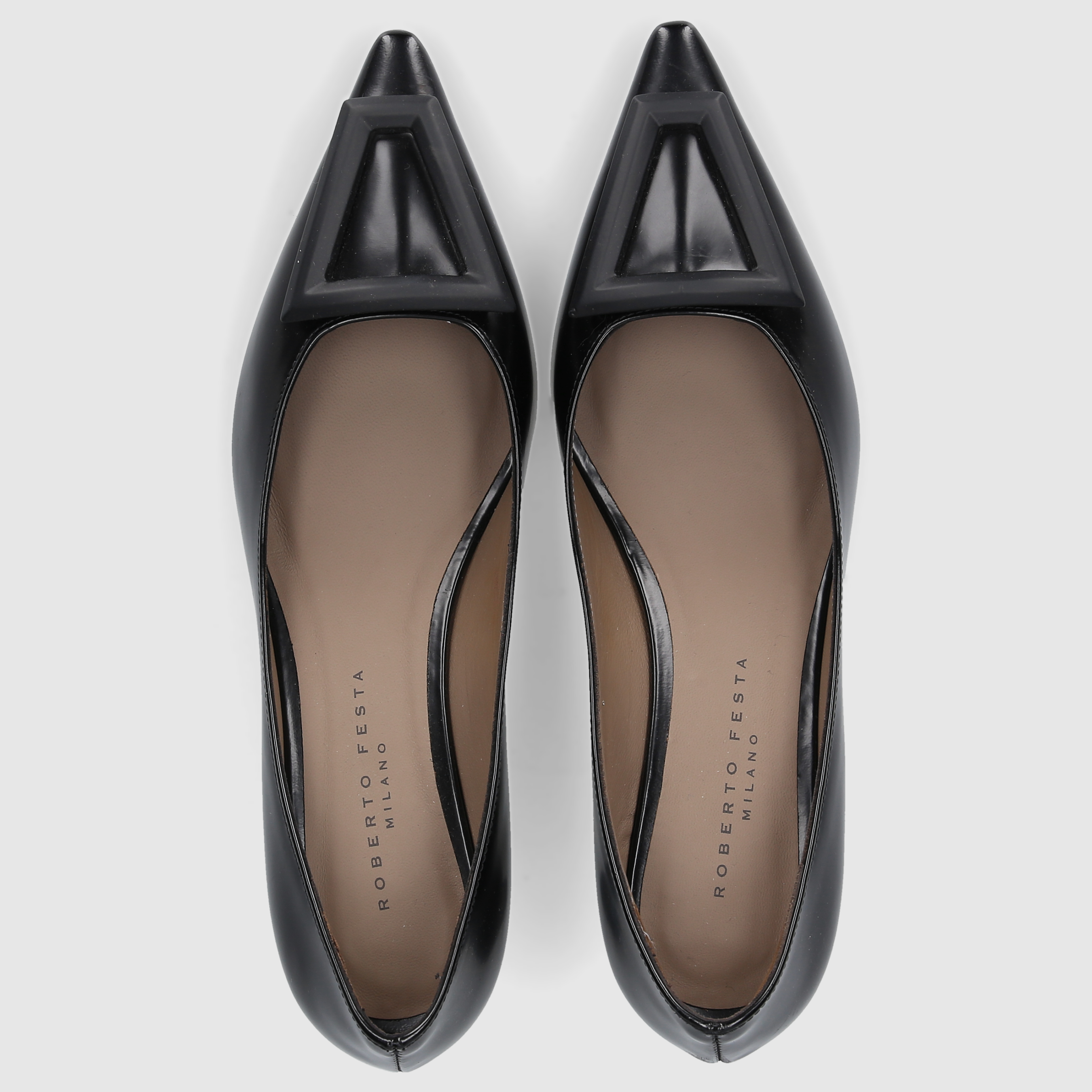 Roberto Festa Damen Pumps MOON SCHWARZ