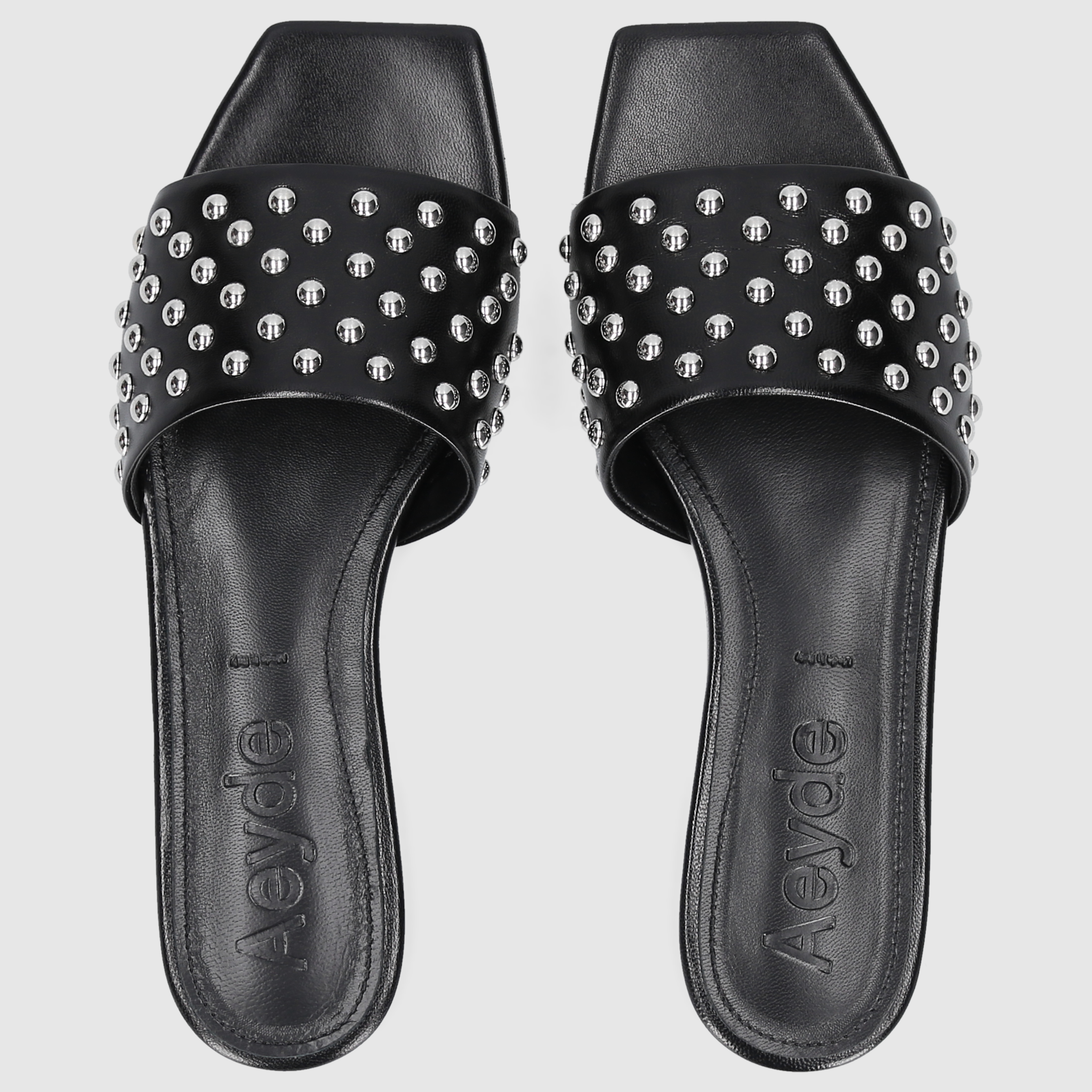 Aeyde W SANDALS FLAT ANNA Black