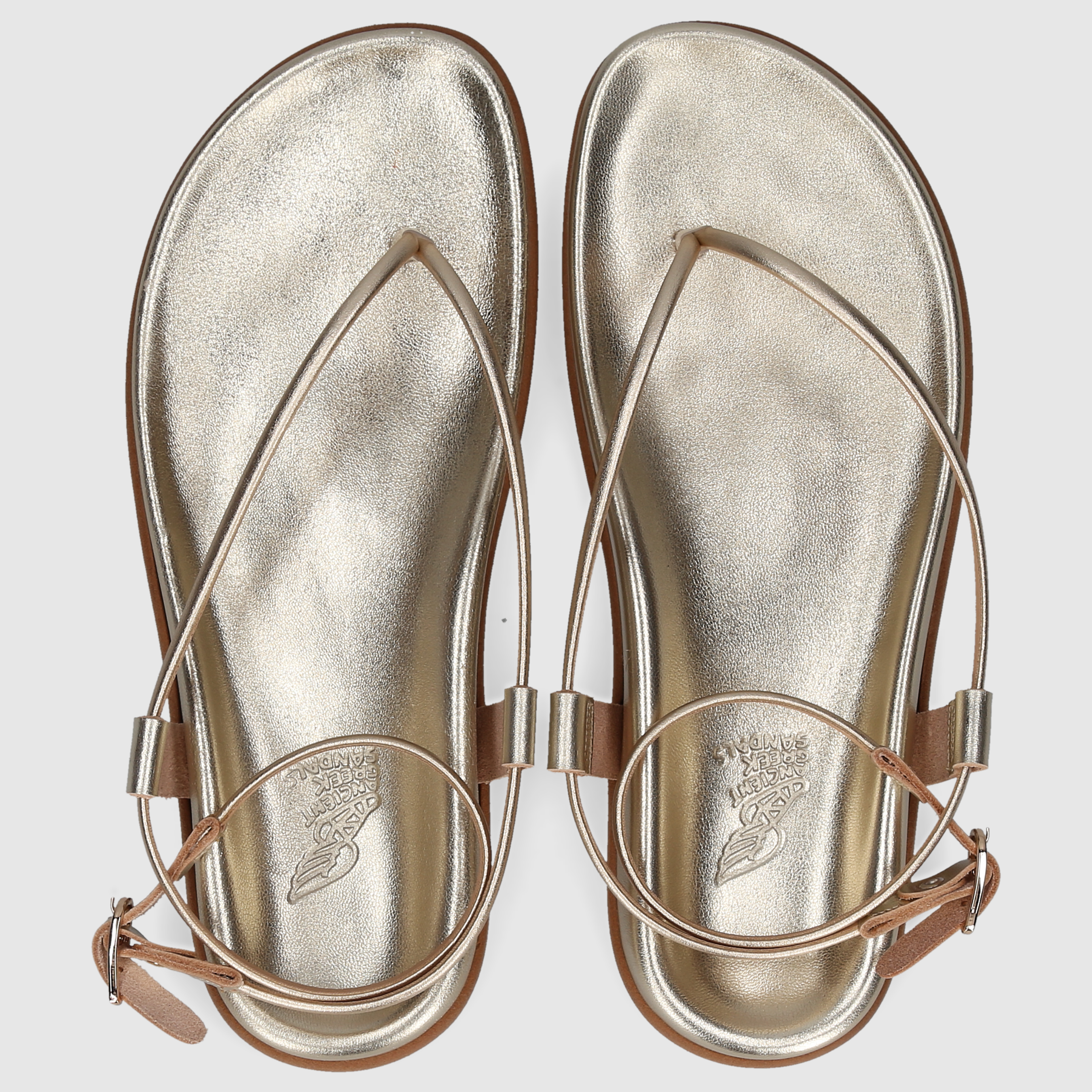 Ancient Greek Sandals W SANDALS FLAT 12480 Gold