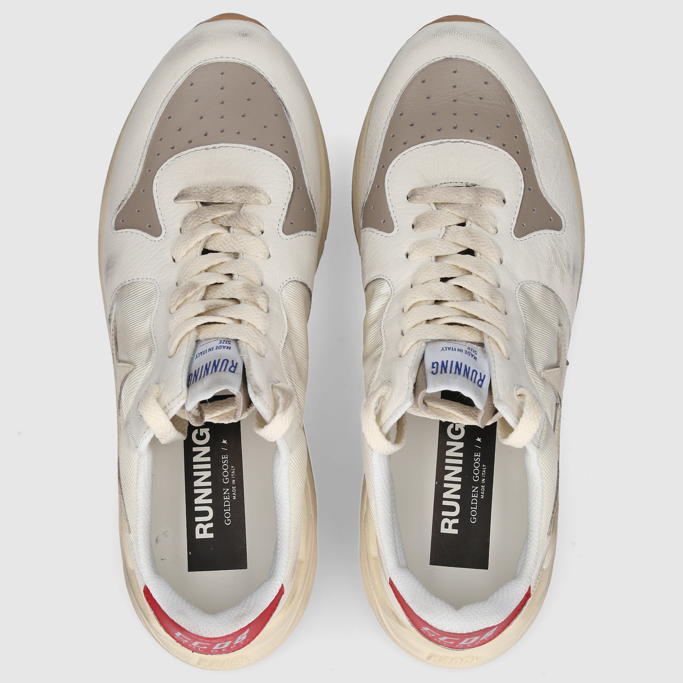 Golden Goose Herren Sneaker GMF00610 BEIGE-GOLD