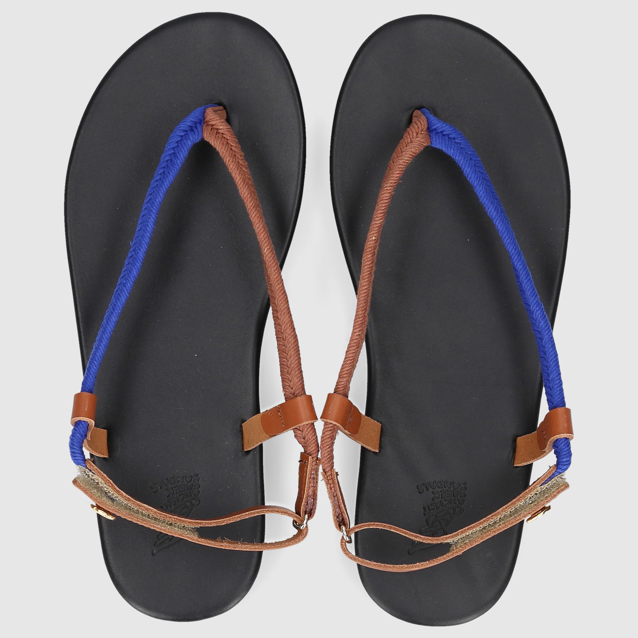 Ancient Greek Sandals W SANDALS FLAT 12450 Blue