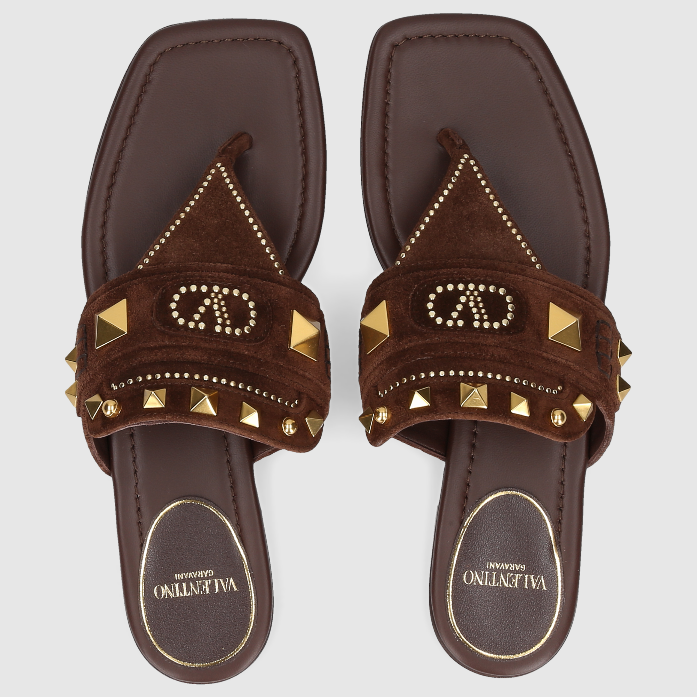 Valentino Garavani W SANDALS FLAT 2S0LQ8 Brown