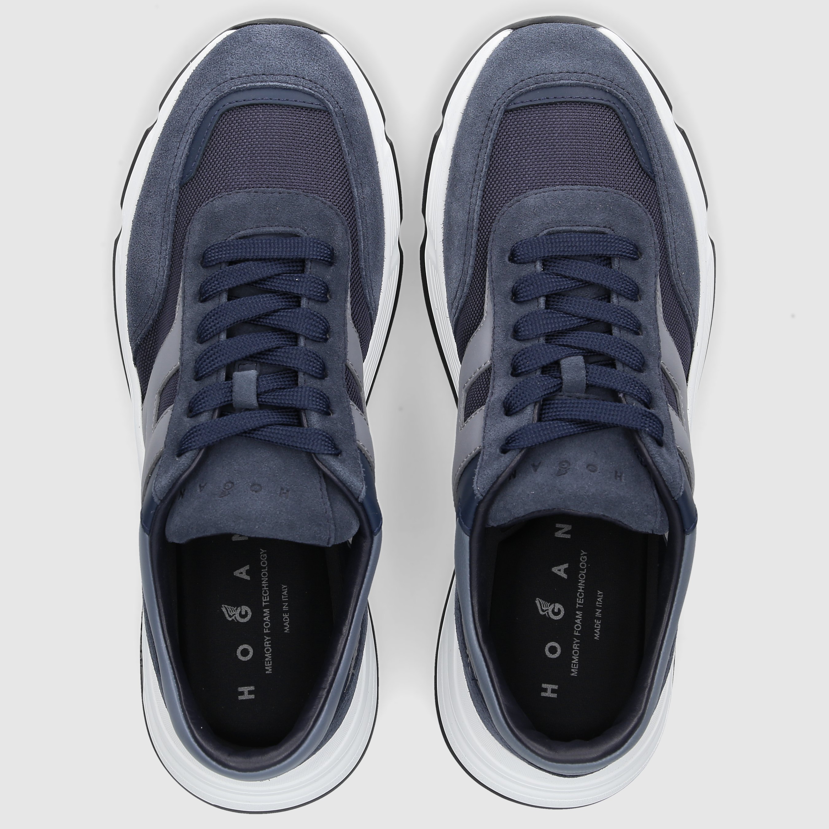 Hogan Herren Sneaker HXM5630FR30P607 DK-BLAU