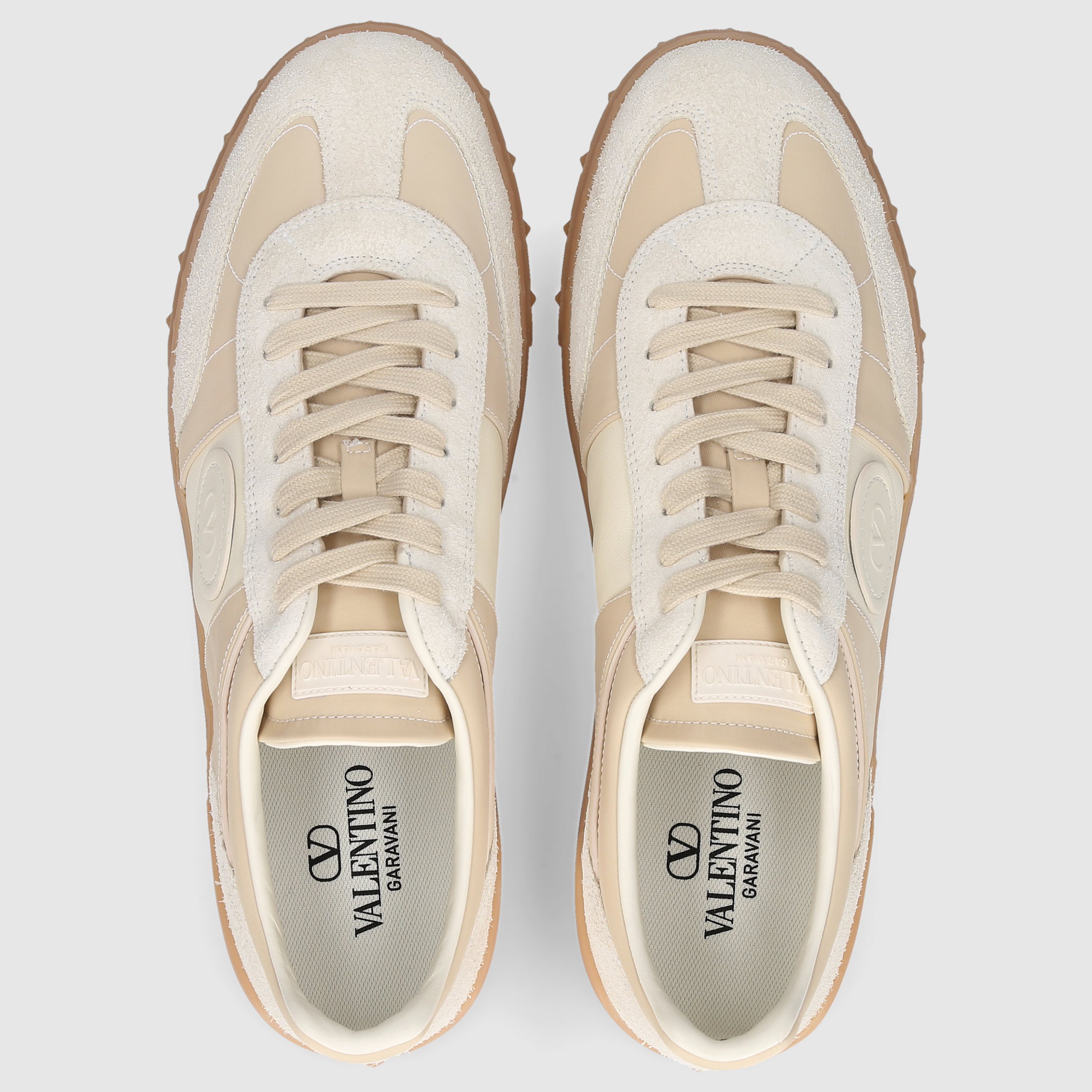 Valentino Garavani men's sneakers 6Y0S0H77MBM BEIGE