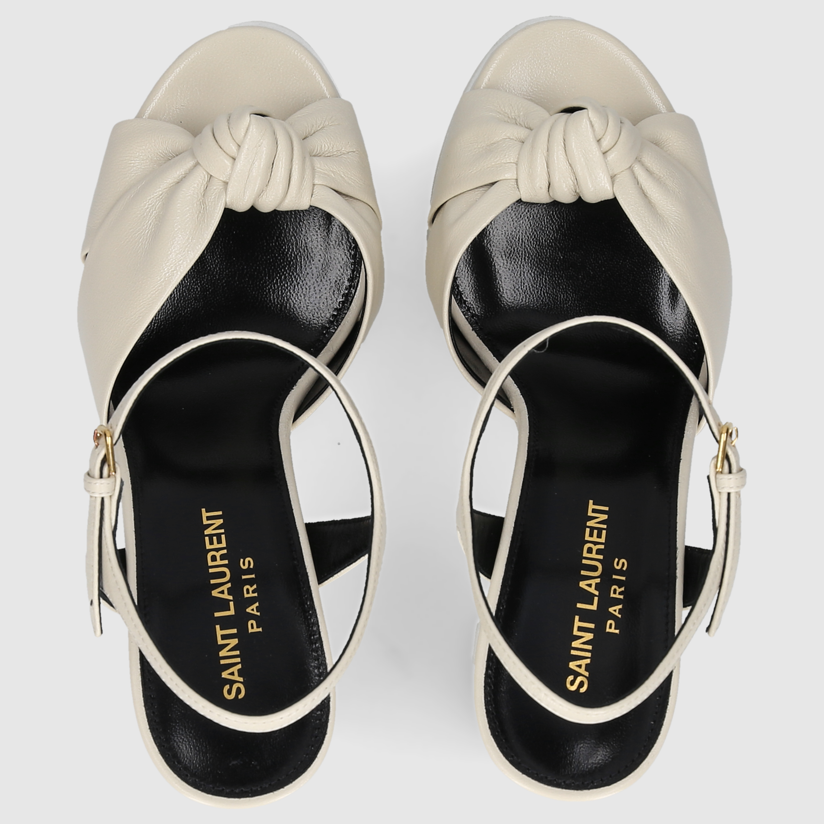 Saint Laurent Damen Sandalen 606713 Weiß