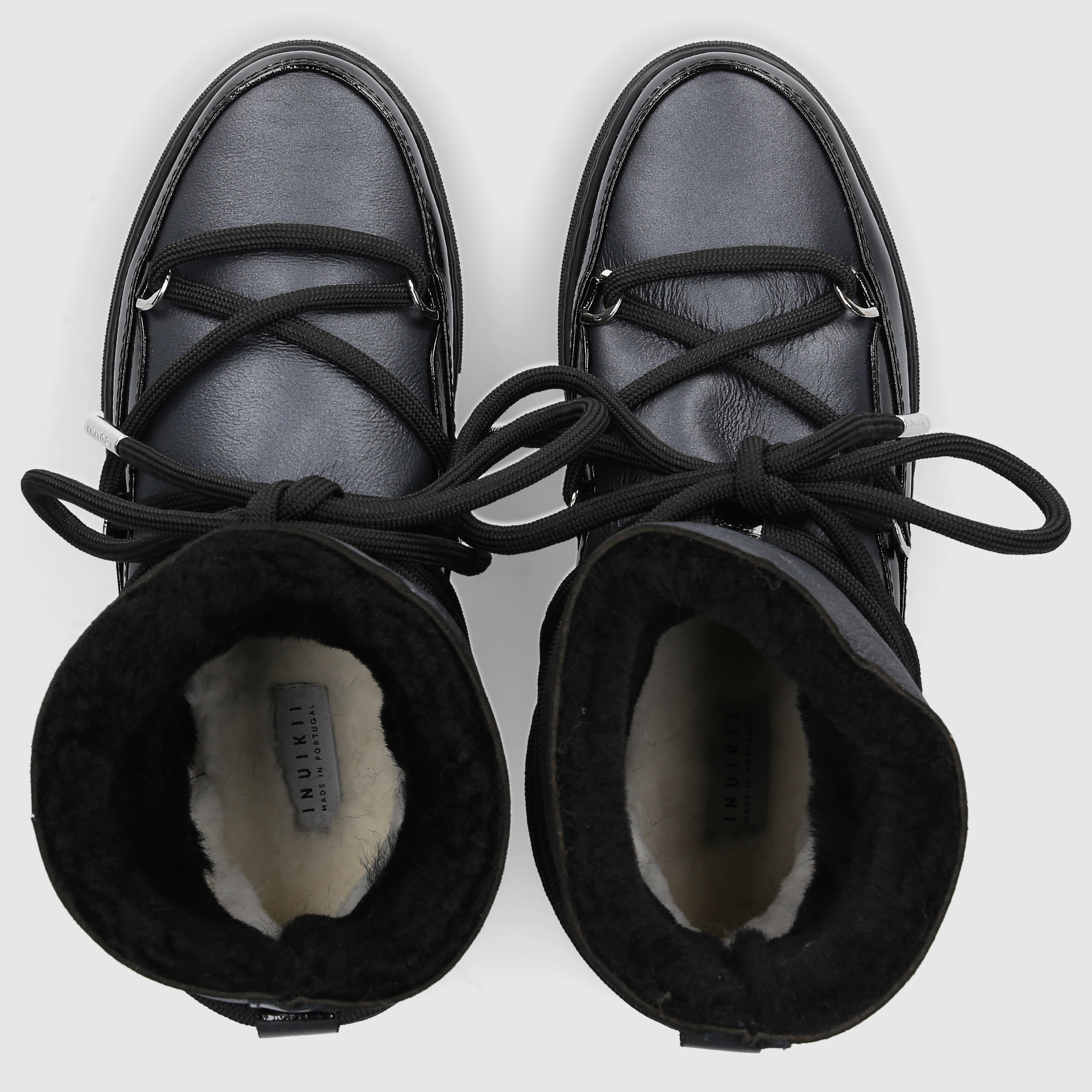 INUIKII Damen Stiefeletten 75202 SCHWARZ