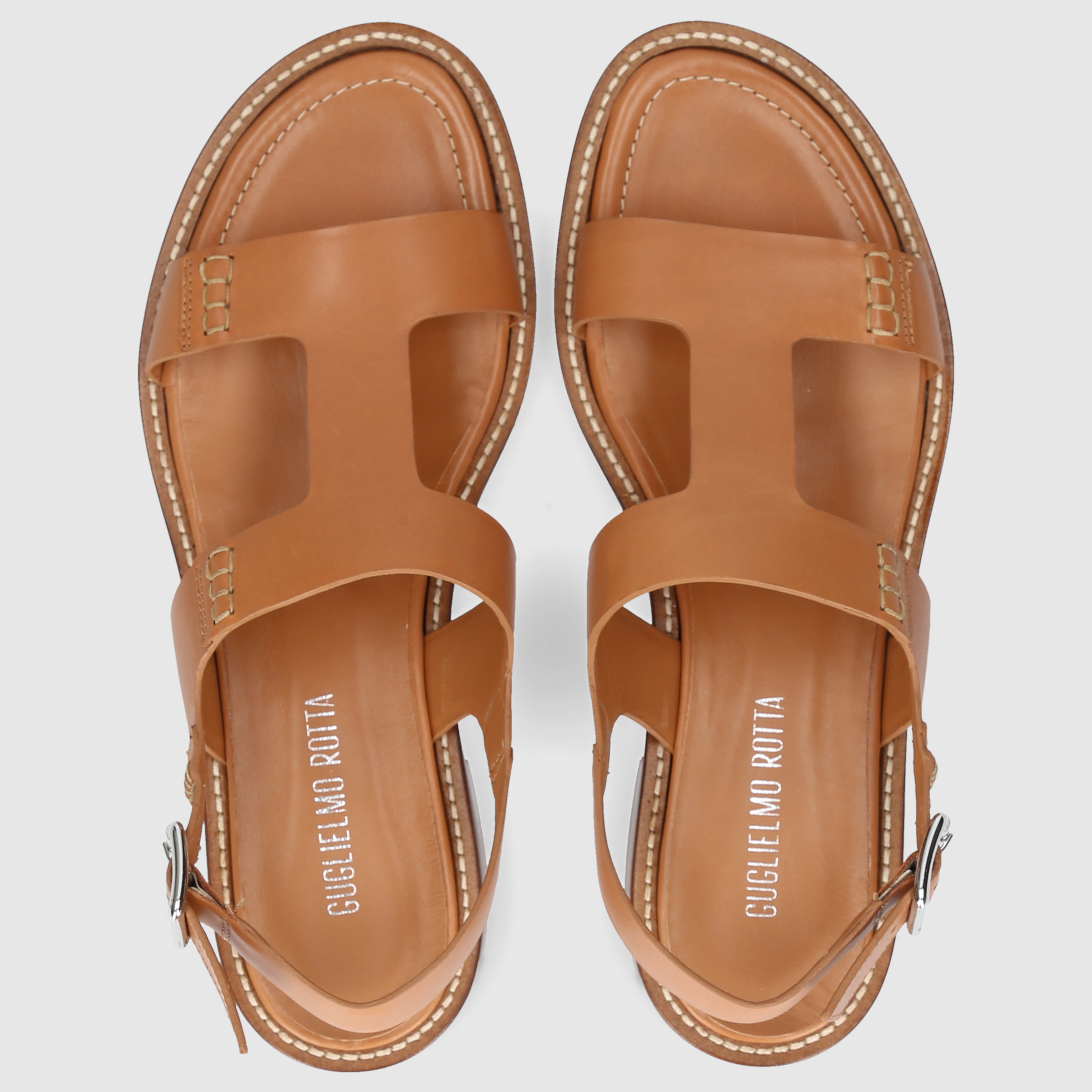 Guglielmo Rotta Damen Sandalen 5545 CAMEL