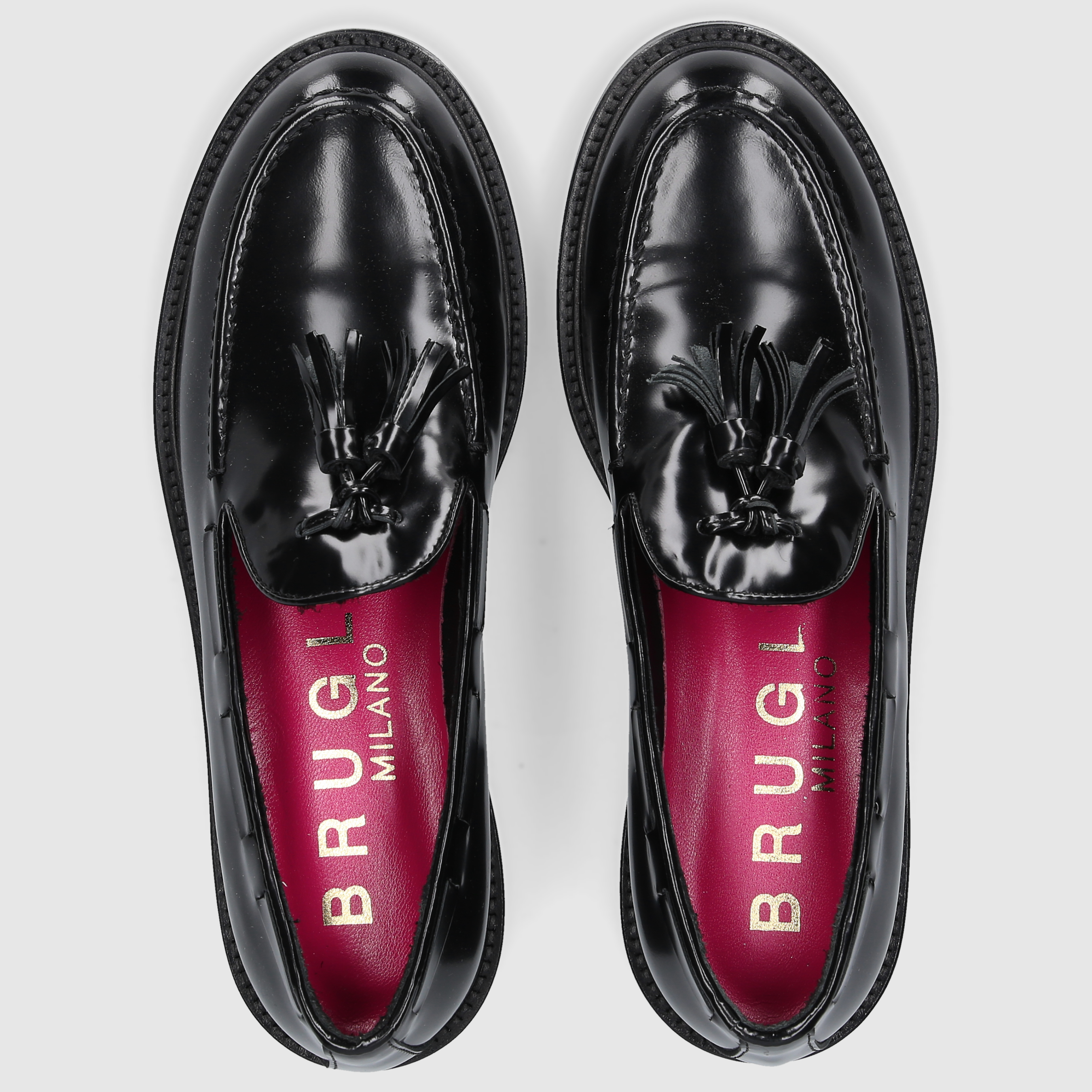 Bruglia Damen Mokkasins 9100 SCHWARZ