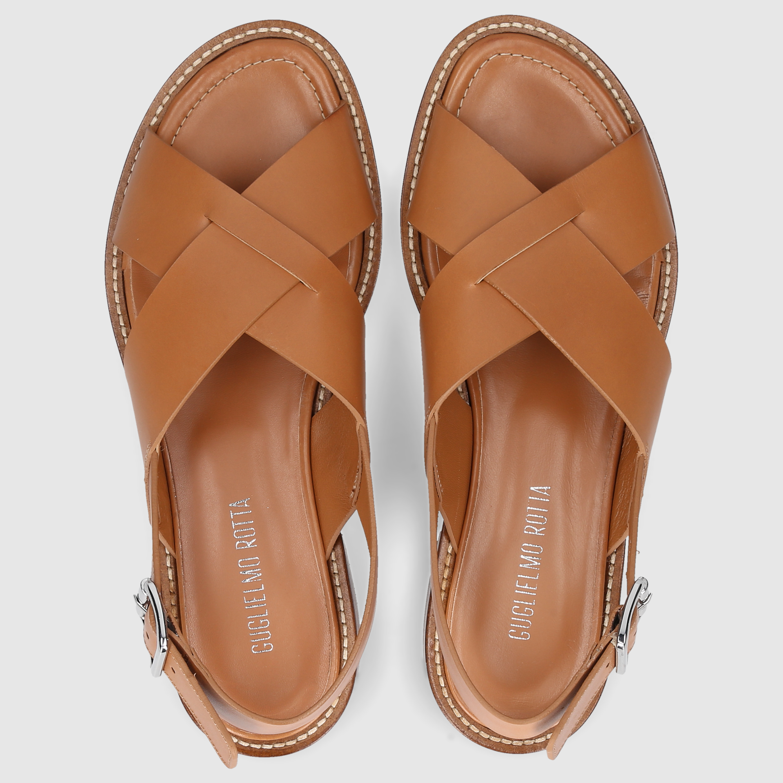 Guglielmo Rotta Damen Sandalen 5556 CAMEL