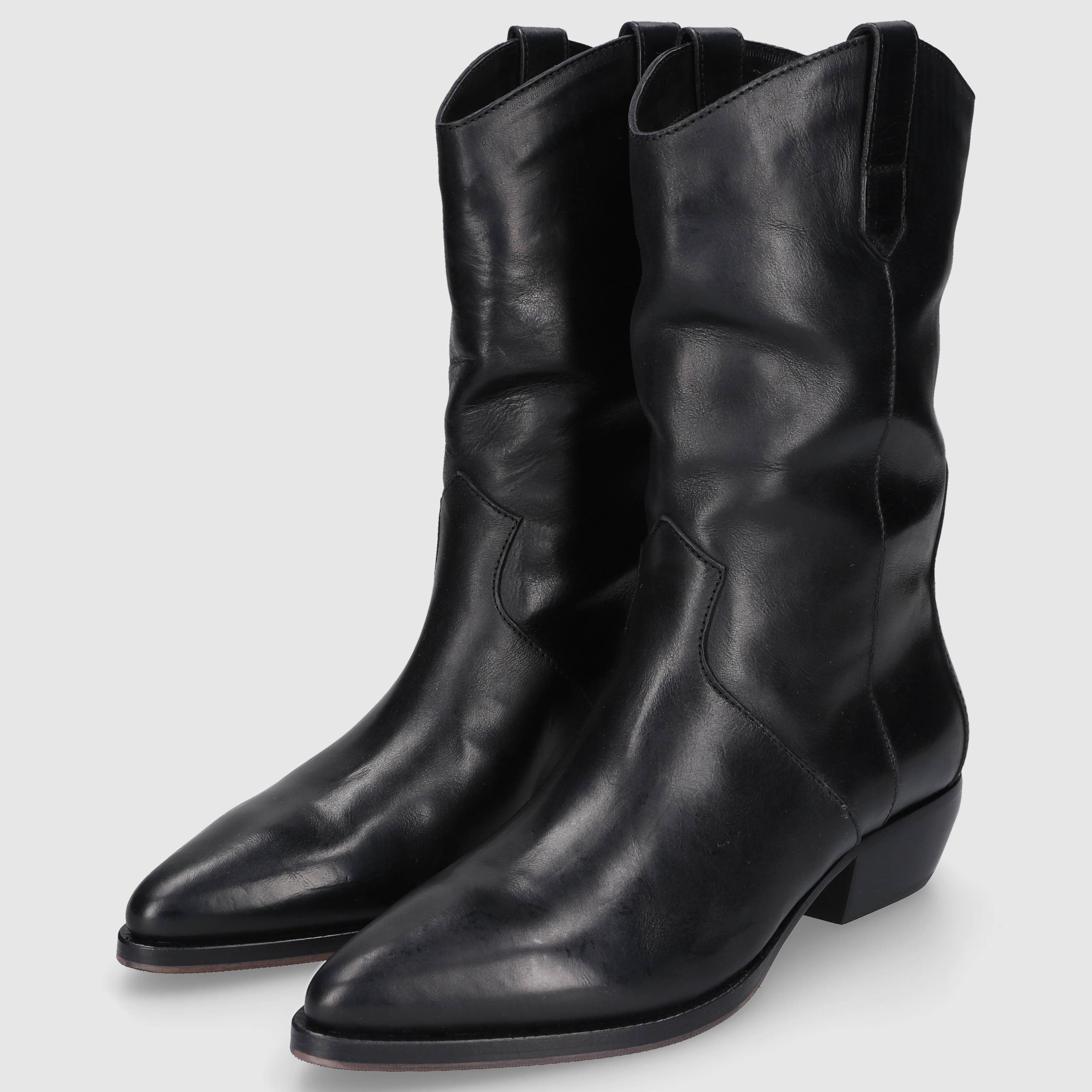Elia Maurizi Damen Stiefel 1089 SCHWARZ