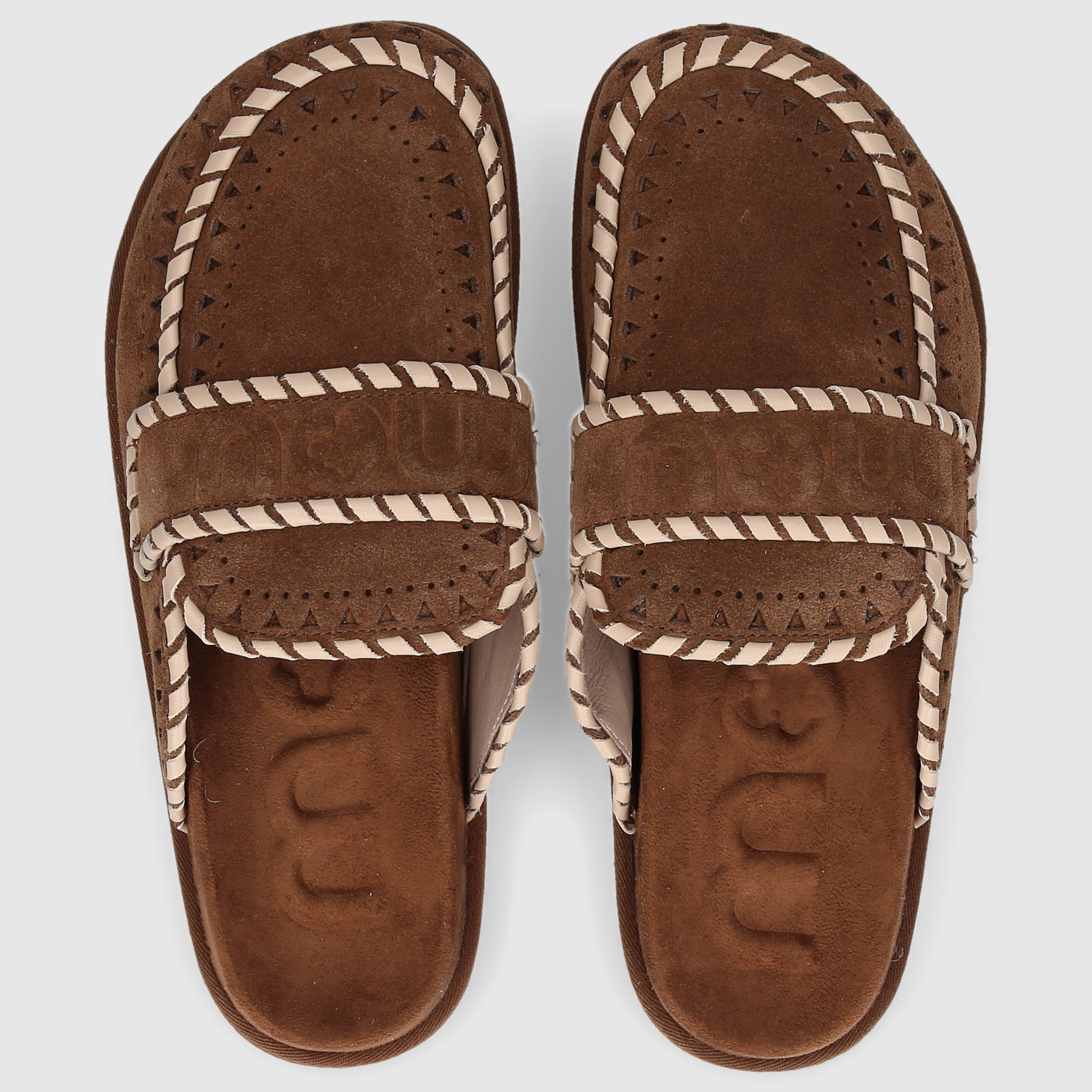 MOU Damen Sandalen 631007A BRAUN