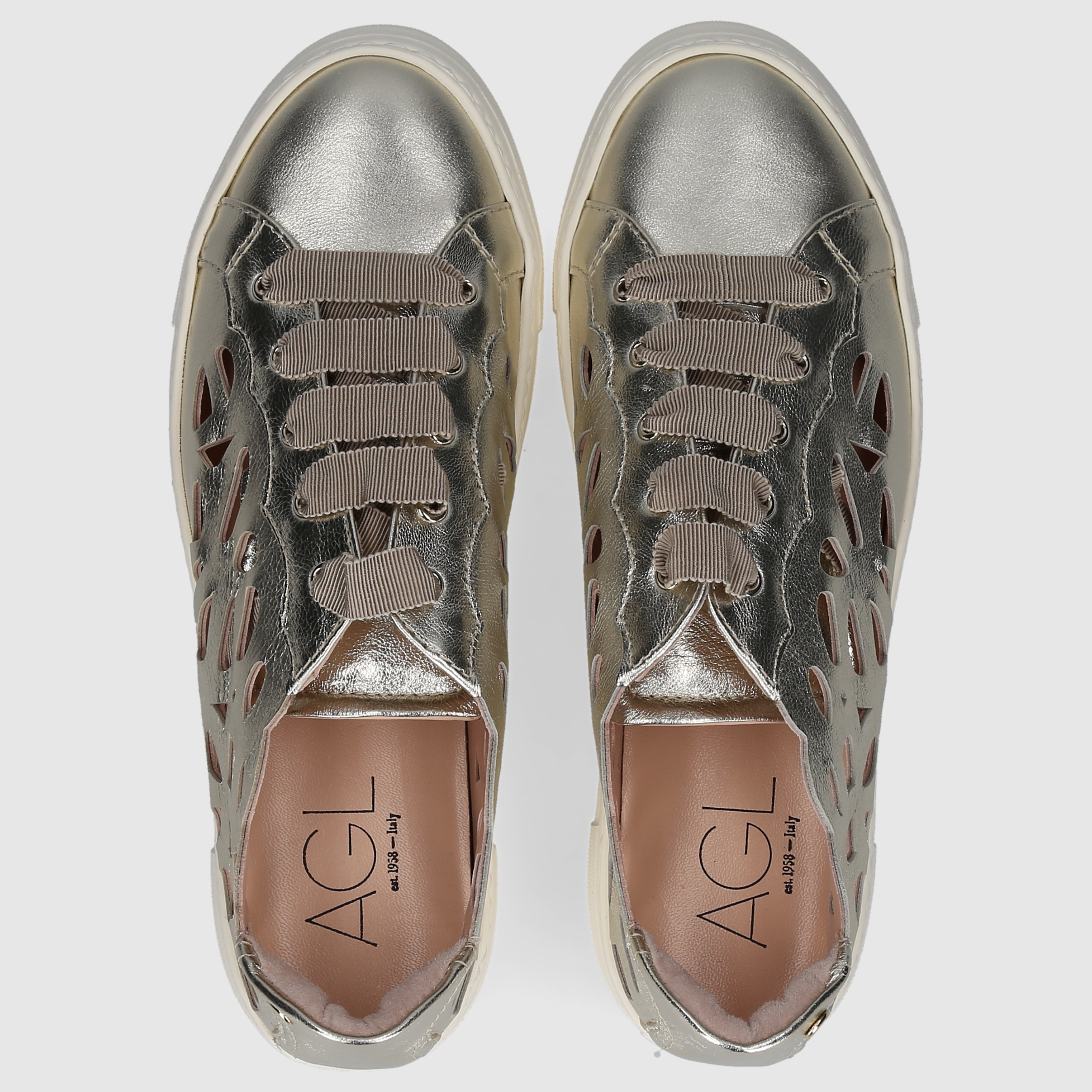 AGL Attilio Giusti Leombruni Damen Sneaker D925249PGKV211G224 GOLD