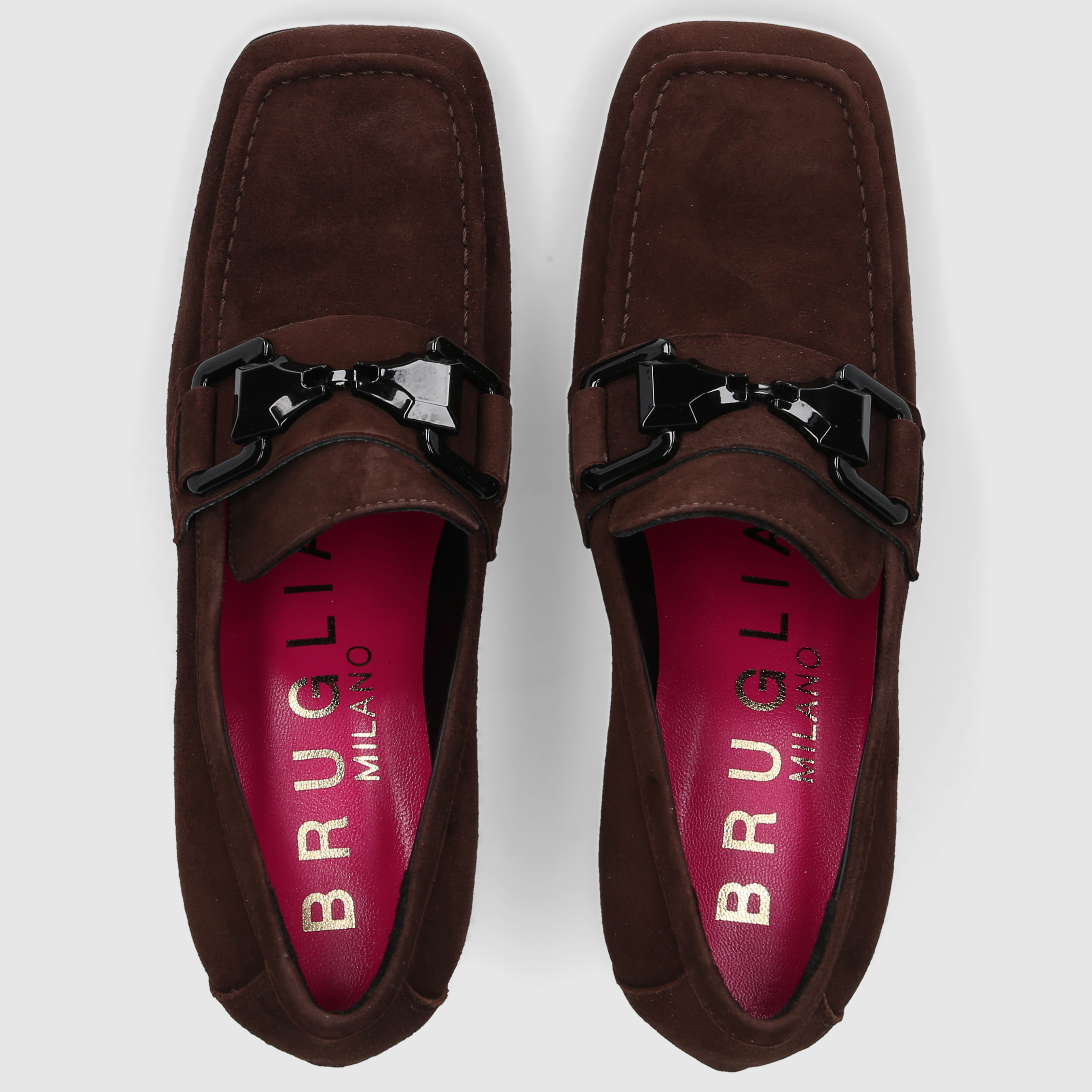 Bruglia women's pumps 9135 DK-BROWN