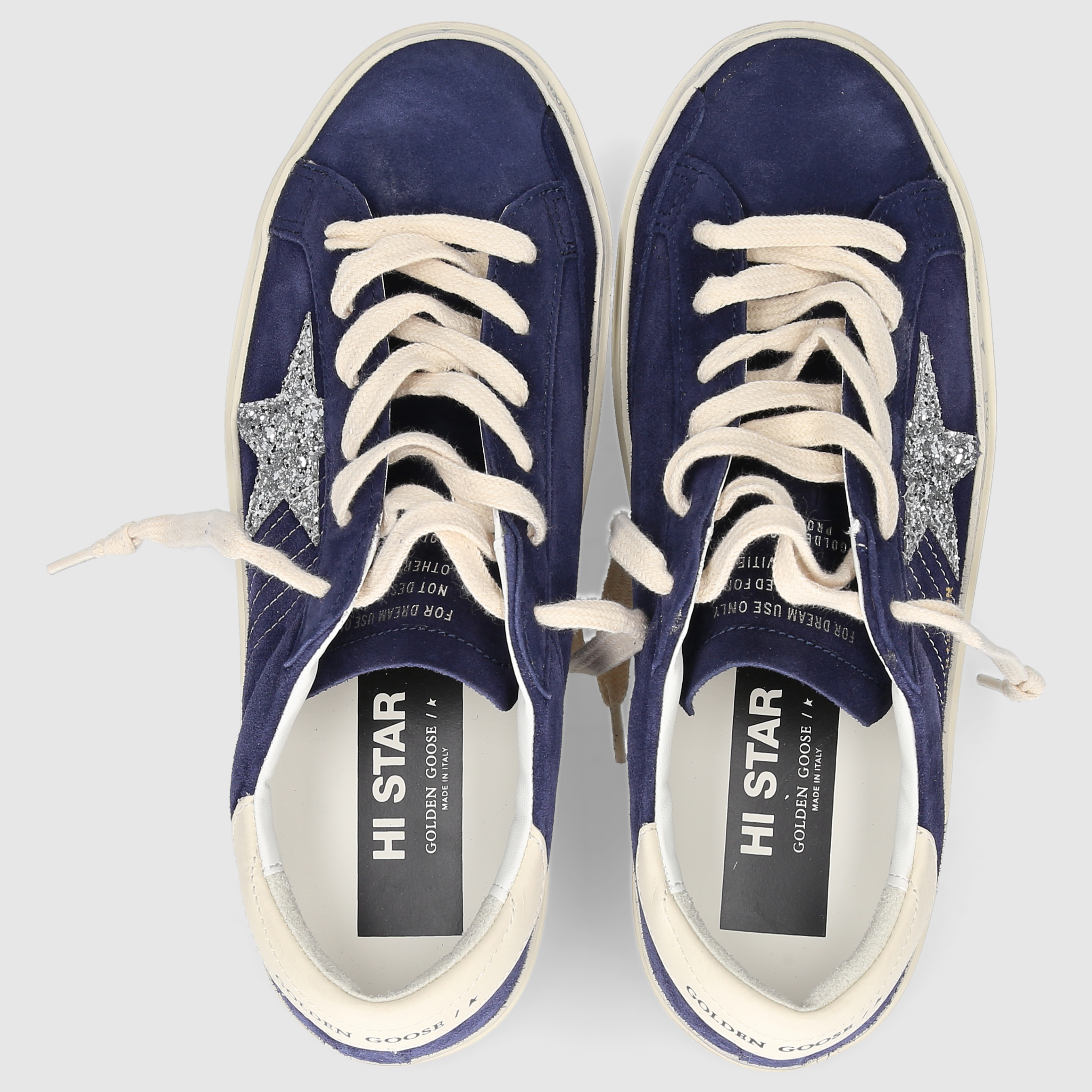 Golden Goose women's sneakers GWF00118 DK-BLUE