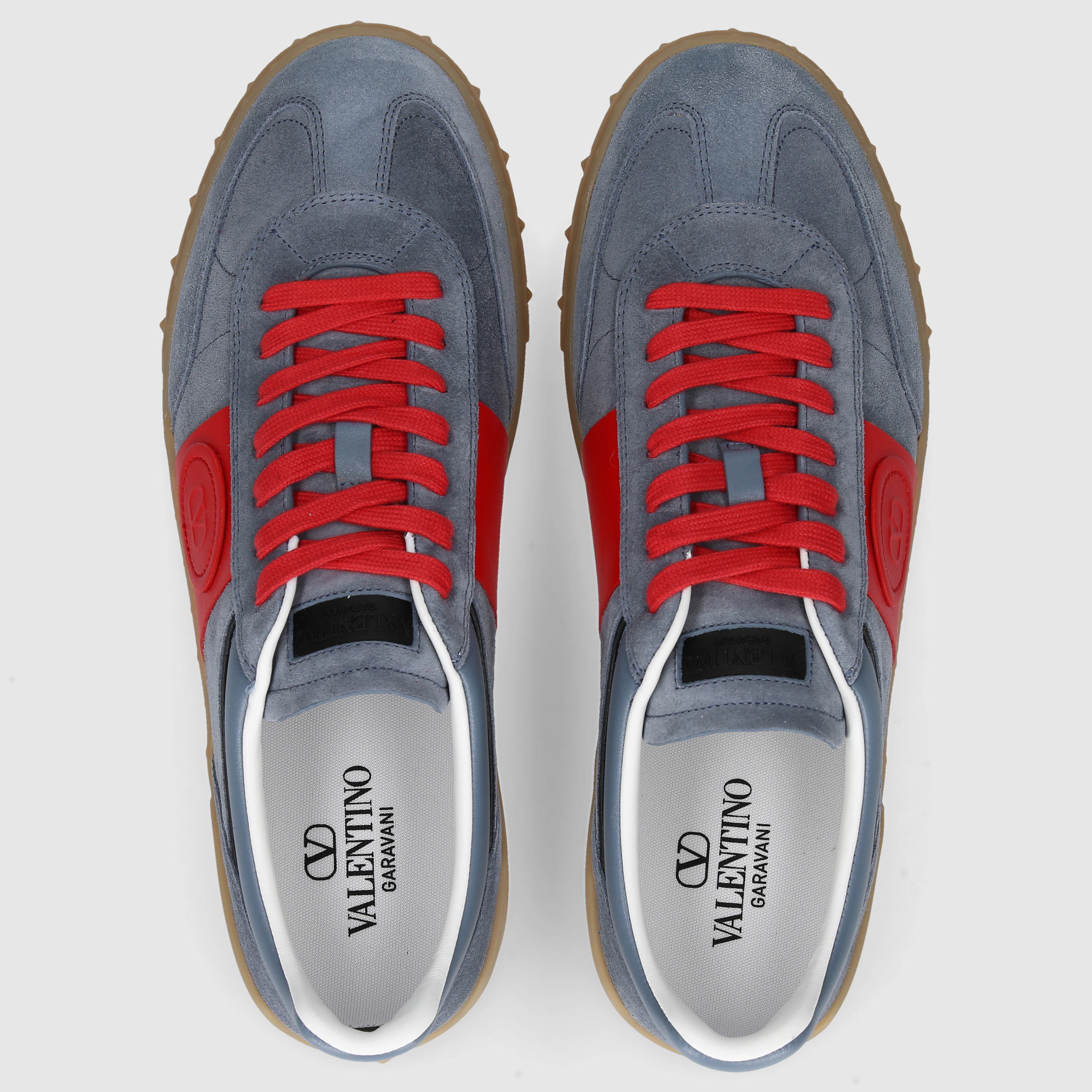Valentino Garavani Herren Sneaker 6Y2S0H77LAL BLAU-ROT