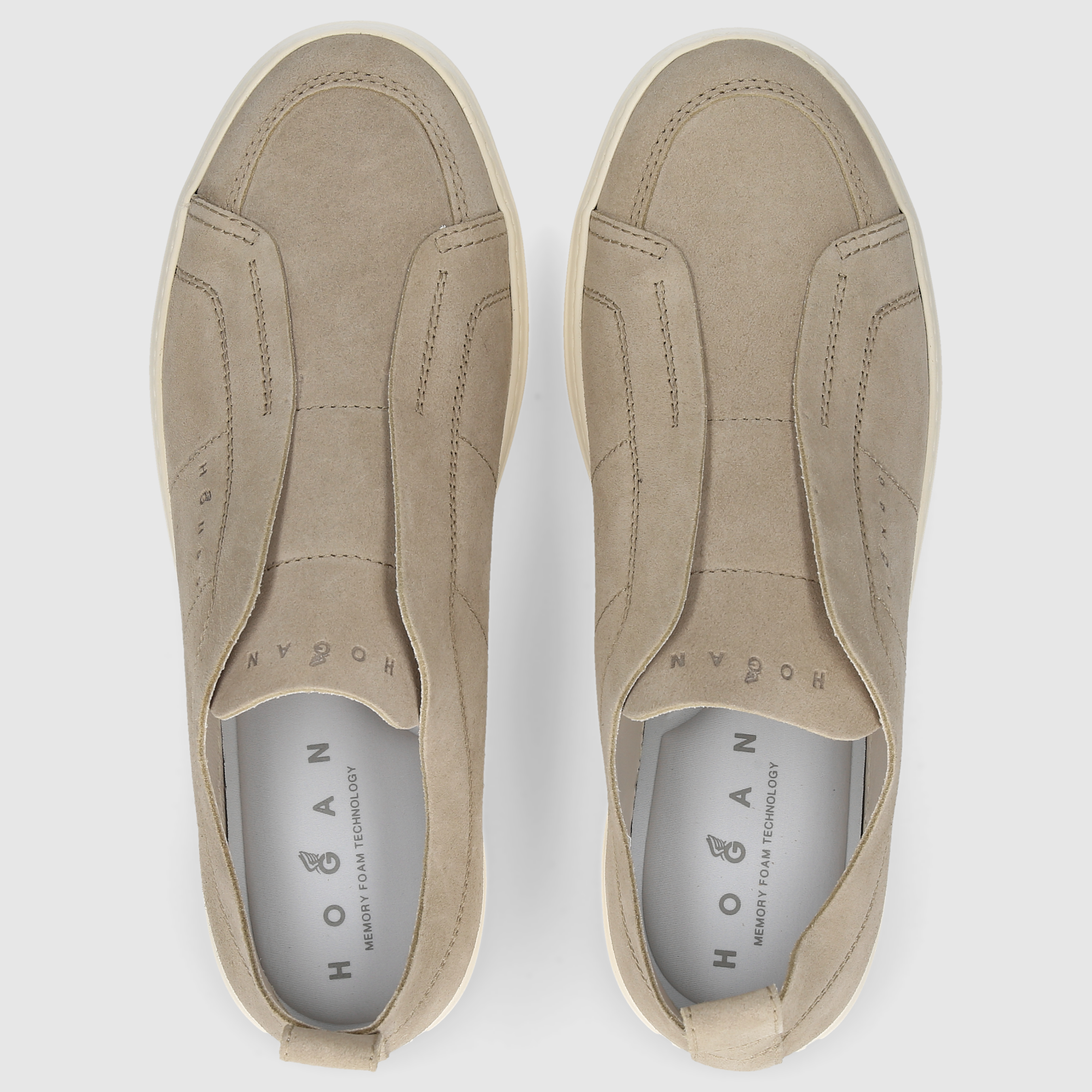 Hogan Herren Sneaker HXM6680FR60I9SC803 HL BRAUN