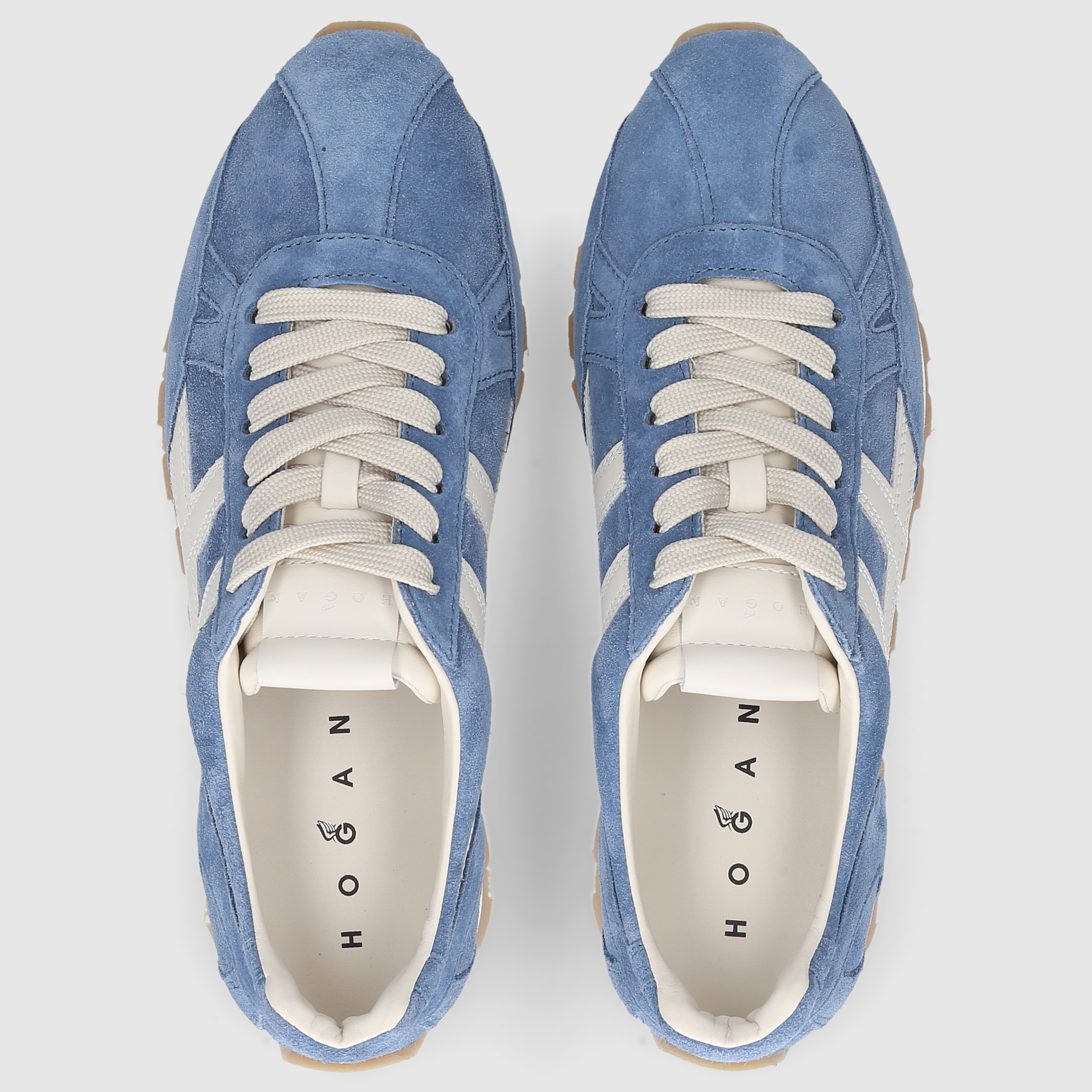 Hogan women's sneakers HXW6710FP00U490 DK-BLUE