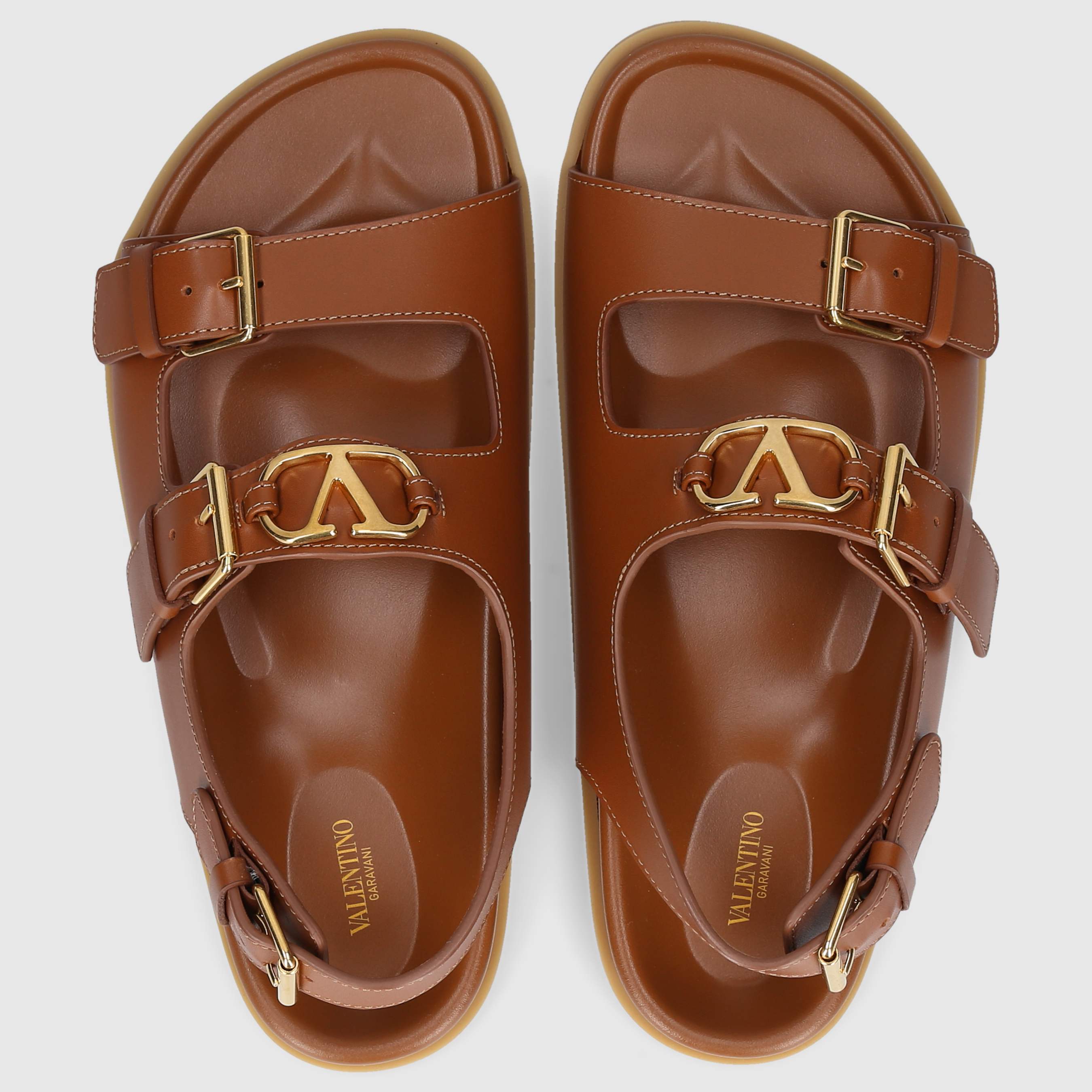Valentino Garavani W SANDALS FLAT WS0LK6 Brown