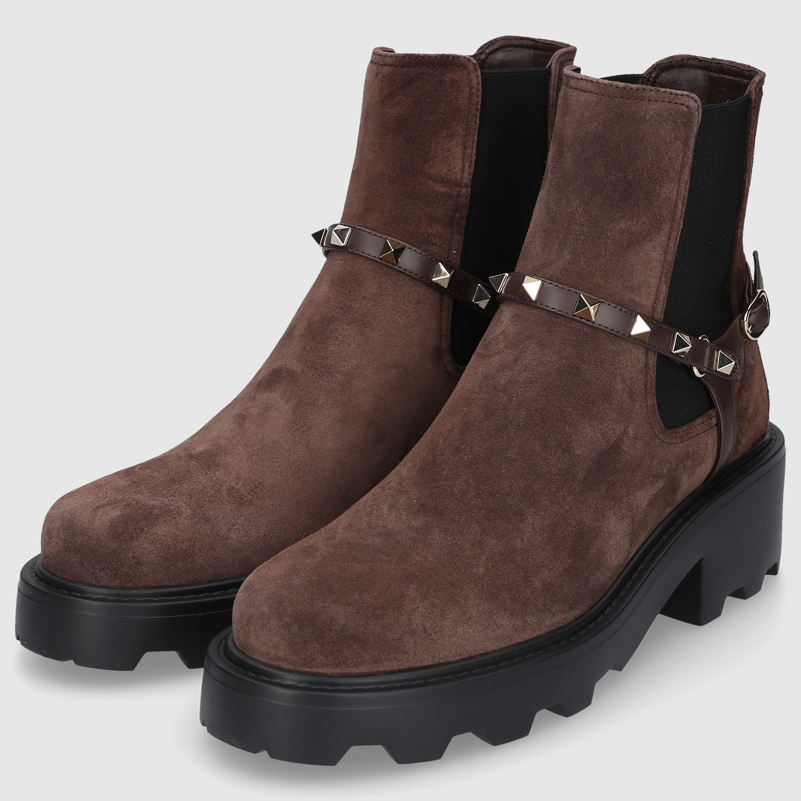 Valentino Garavani Damen Stiefeletten 7W2S0KU2BVJ DK-BRAUN