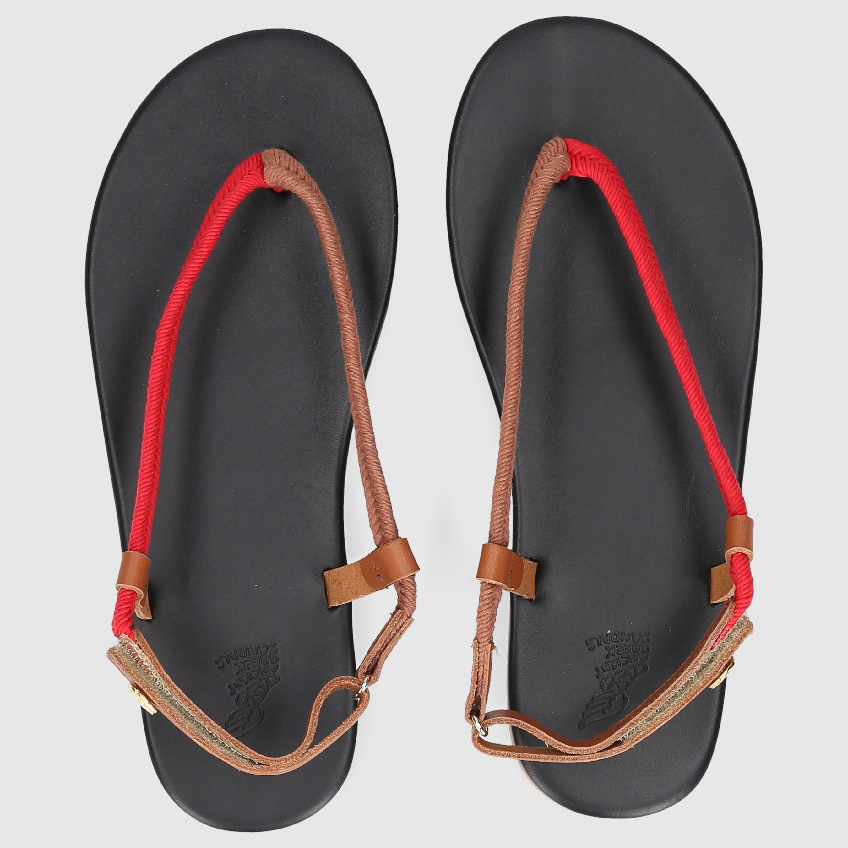 Ancient Greek Sandals W SANDALS FLAT 12450 Red