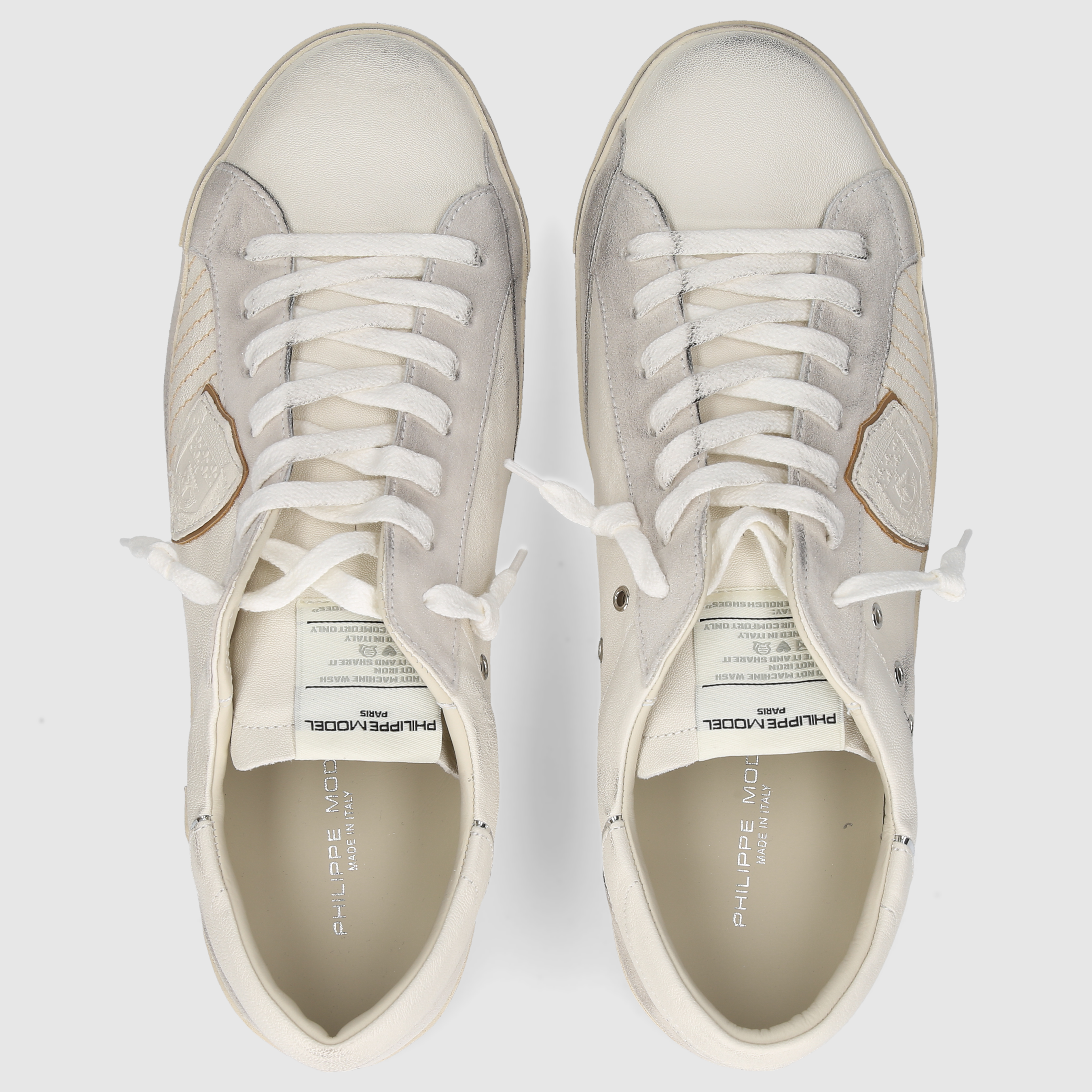 Philippe Model Herren Sneaker PRLU WEISS