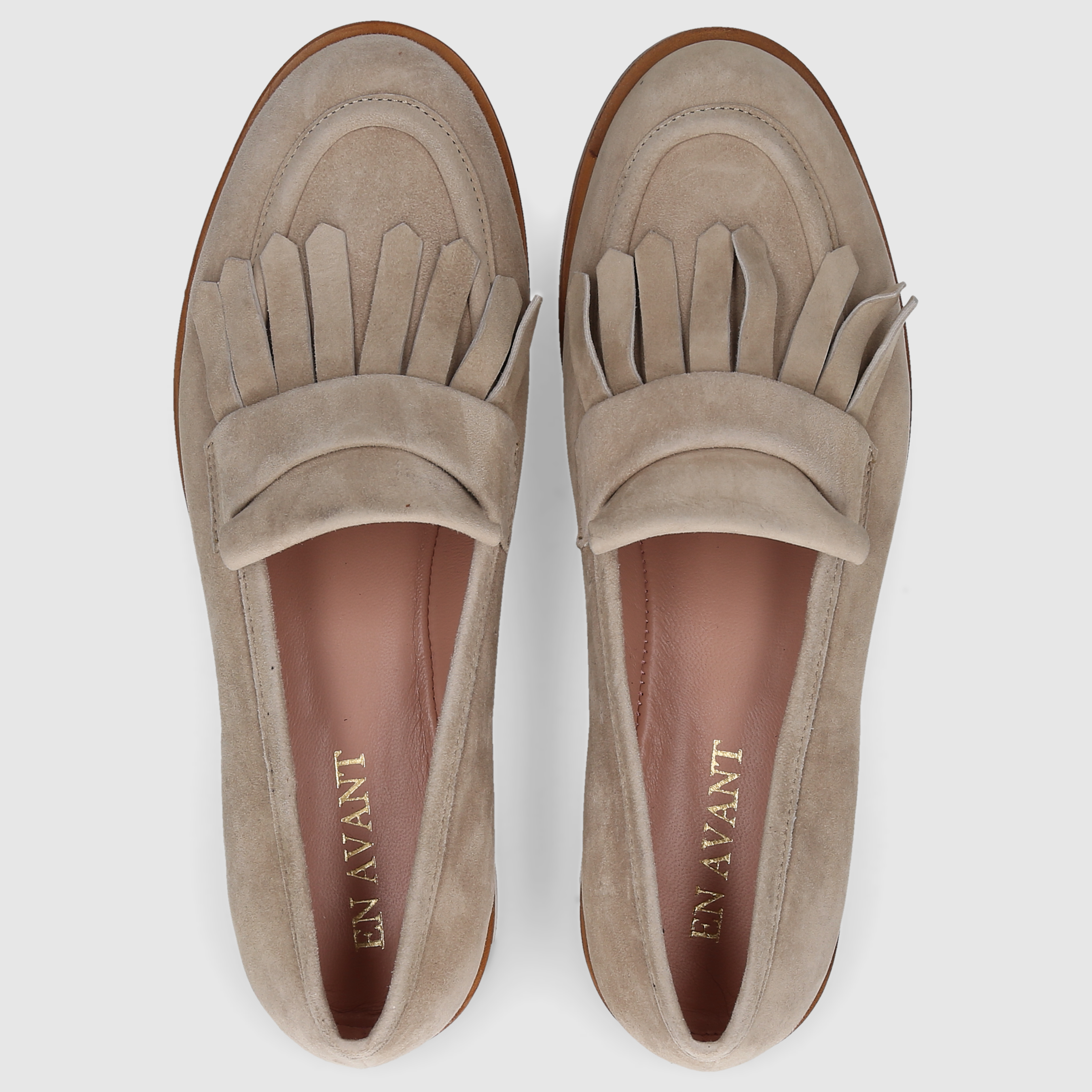 P. Dolce women's moccasins D0450001 SAND