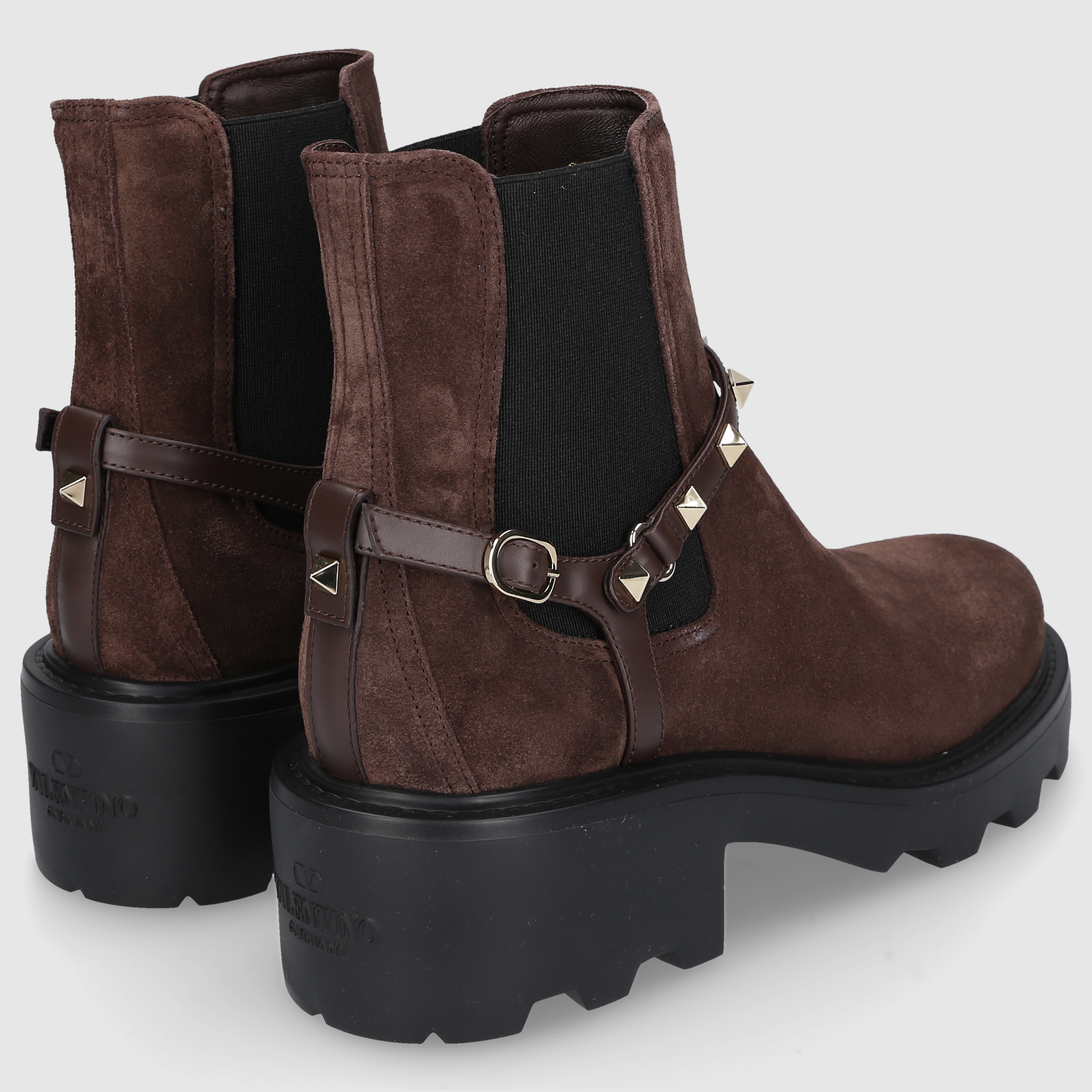 Valentino Garavani Damen Stiefeletten 7W2S0KU2BVJ DK-BRAUN