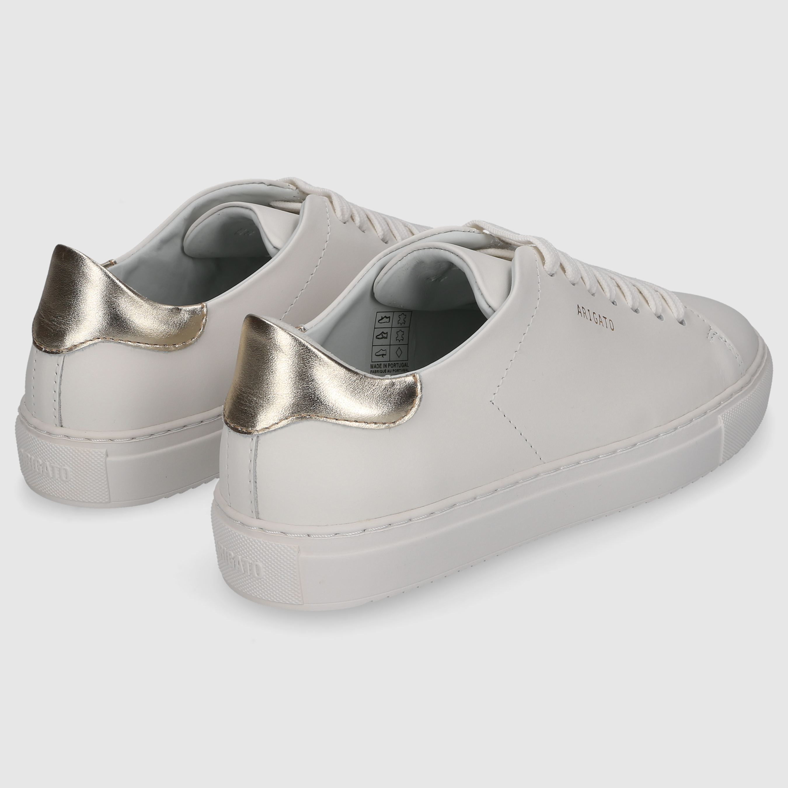 Axel Arigato women's sneakers 98730 WHITE-GOLD