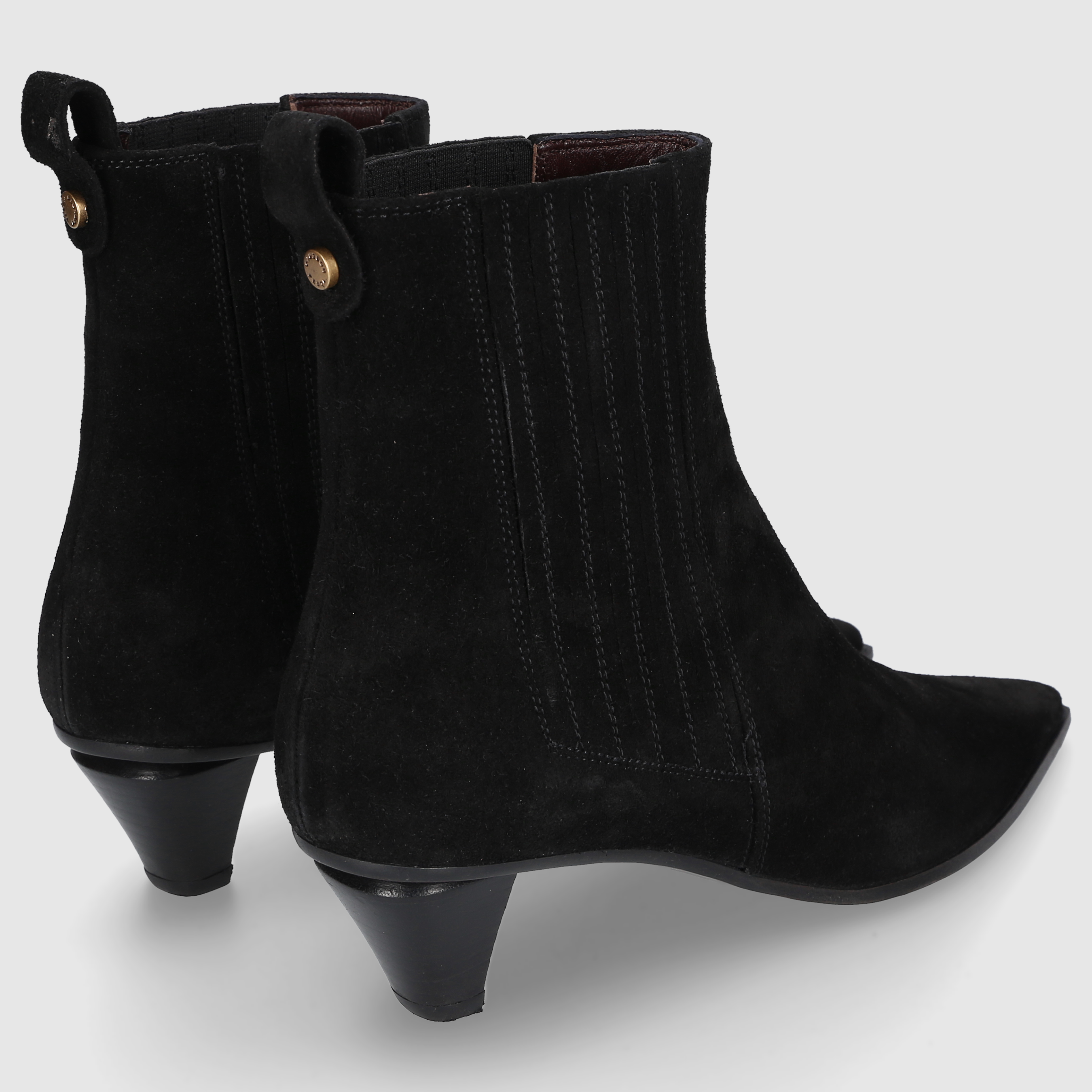 Roberto Festa Damen Stiefeletten TEMIS SCHWARZ