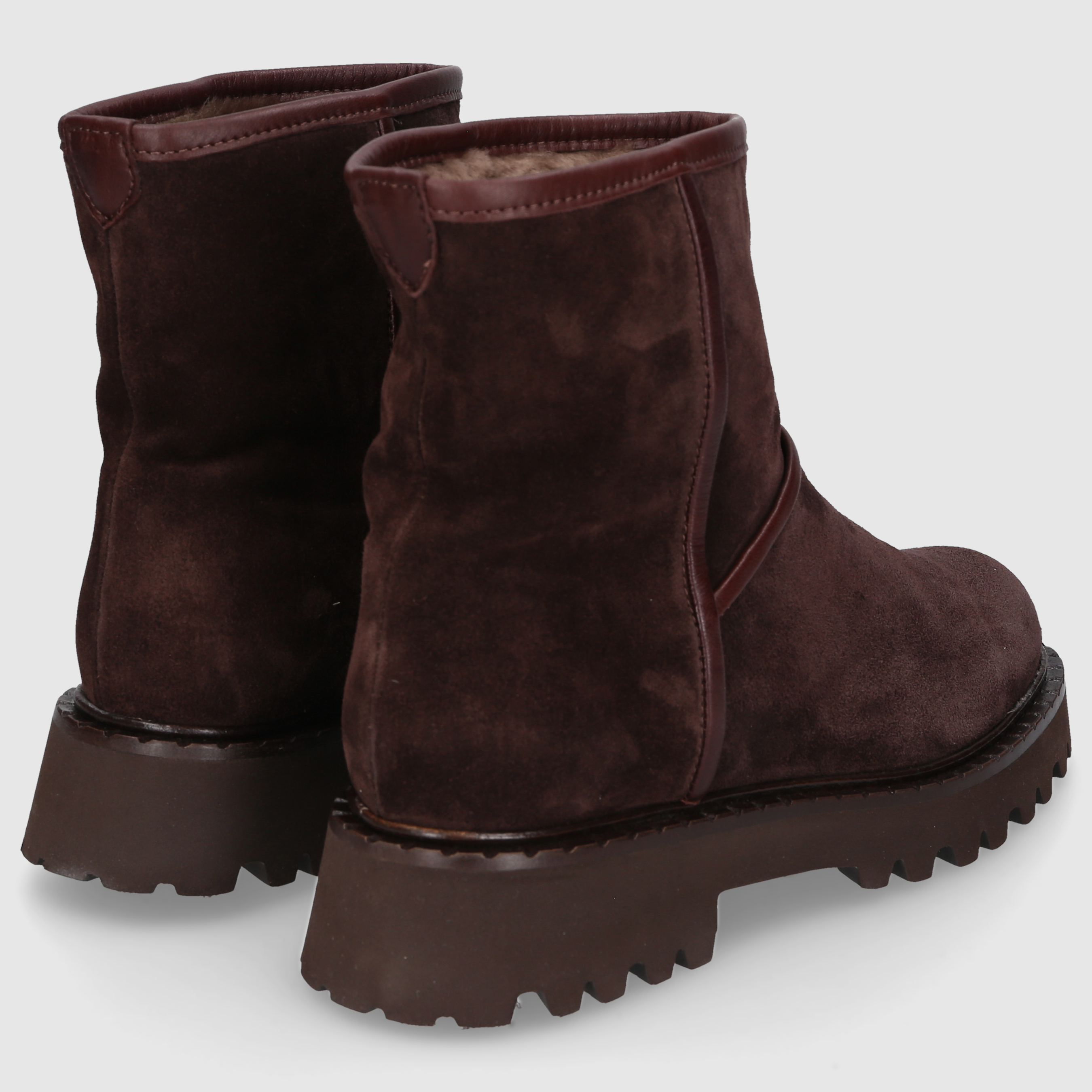 EN AVANT Damen Stiefeletten C324 DK-BRAUN