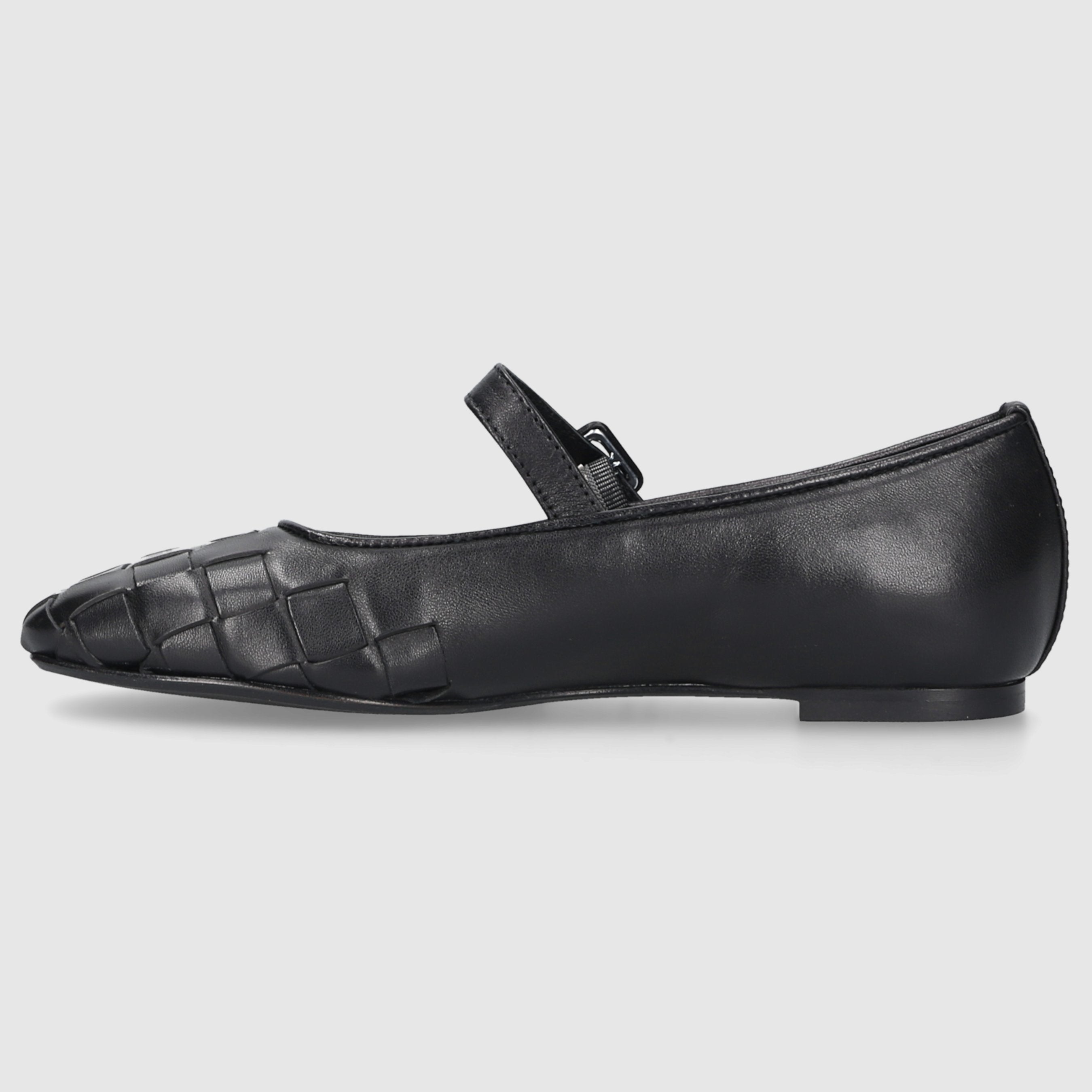 EN AVANT Ladies Ballerina BL2406 Calf Leather Black