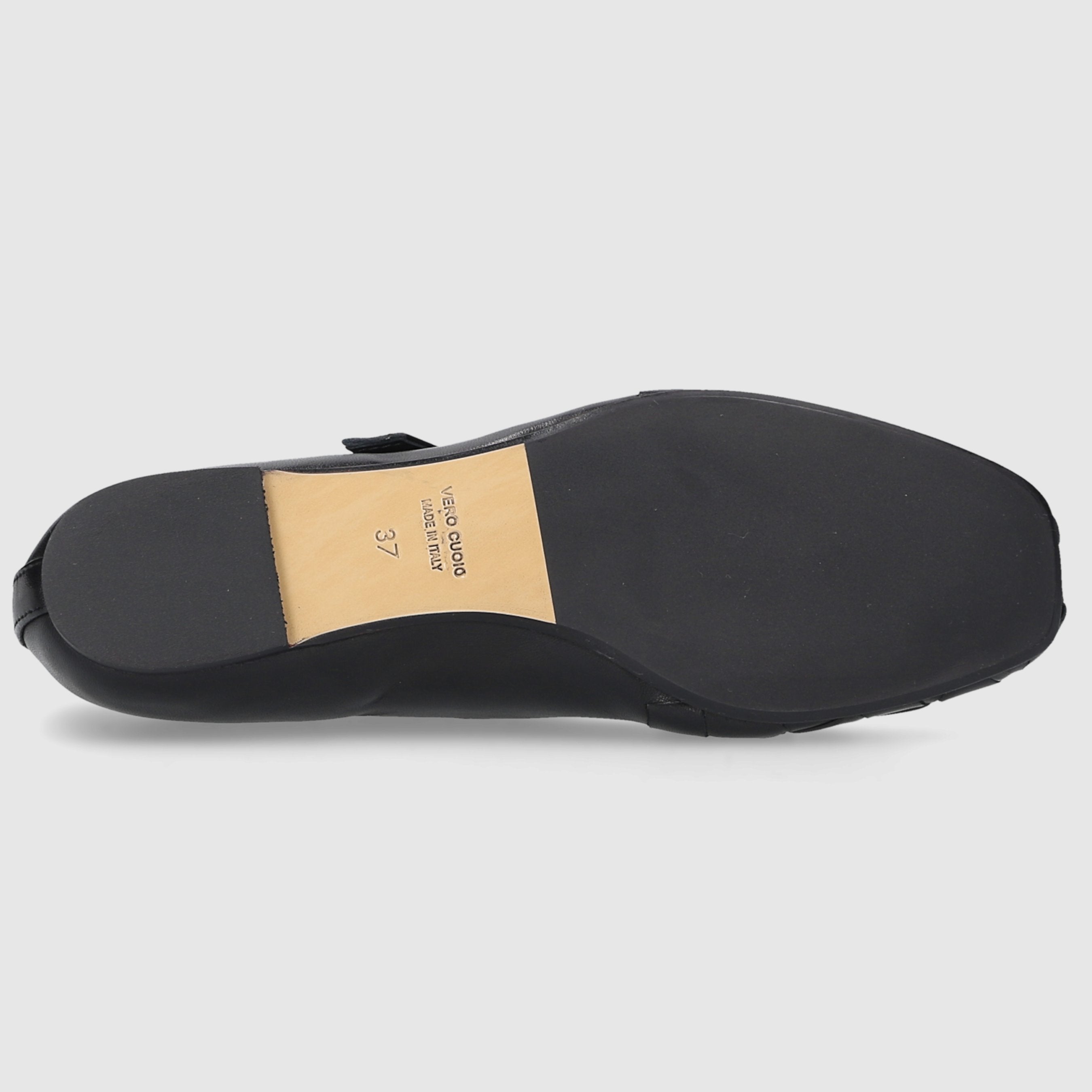 EN AVANT Ladies Ballerina BL2406 Calf Leather Black