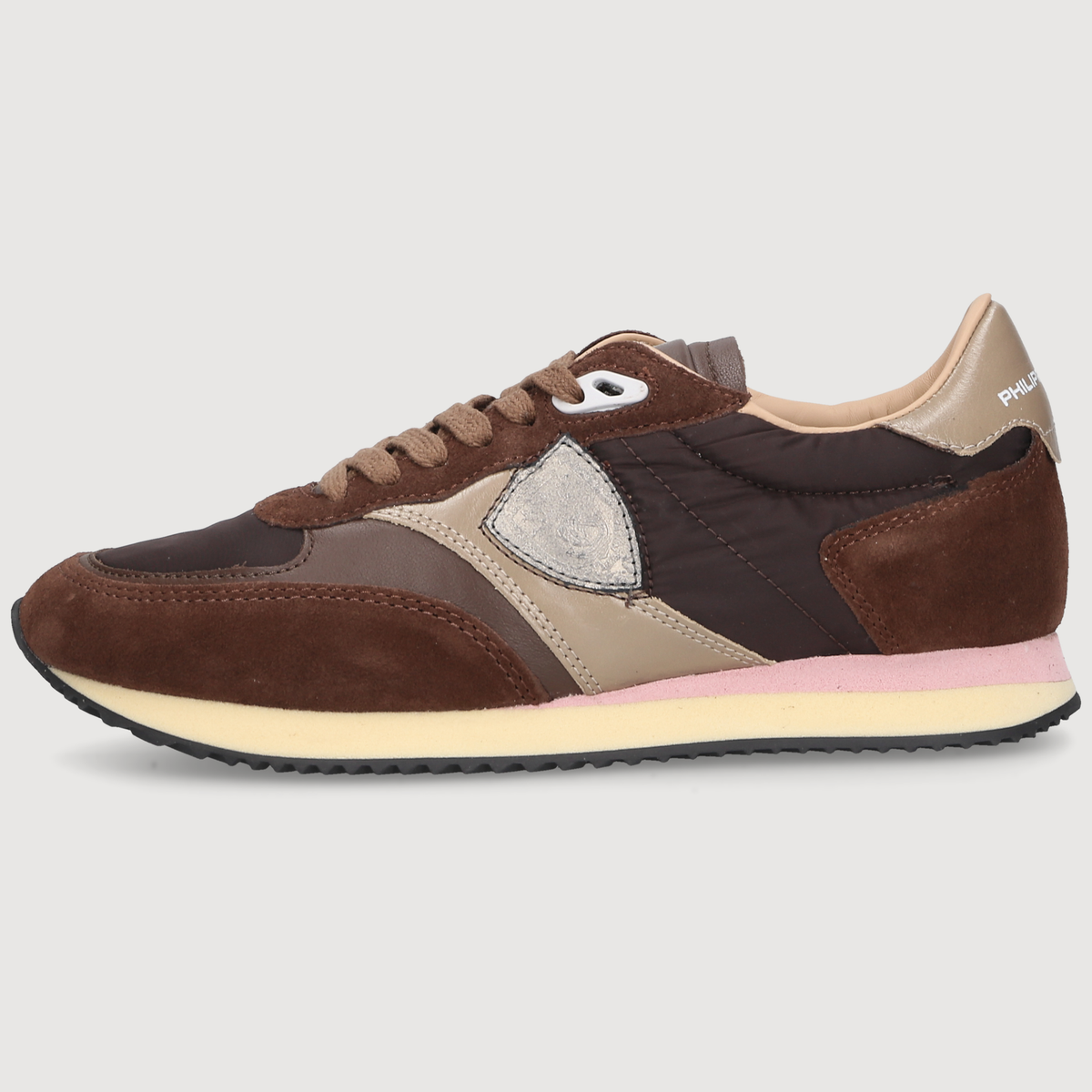 Philippe Model Damen Sneaker BLVILLE LOW WOMAN Brown