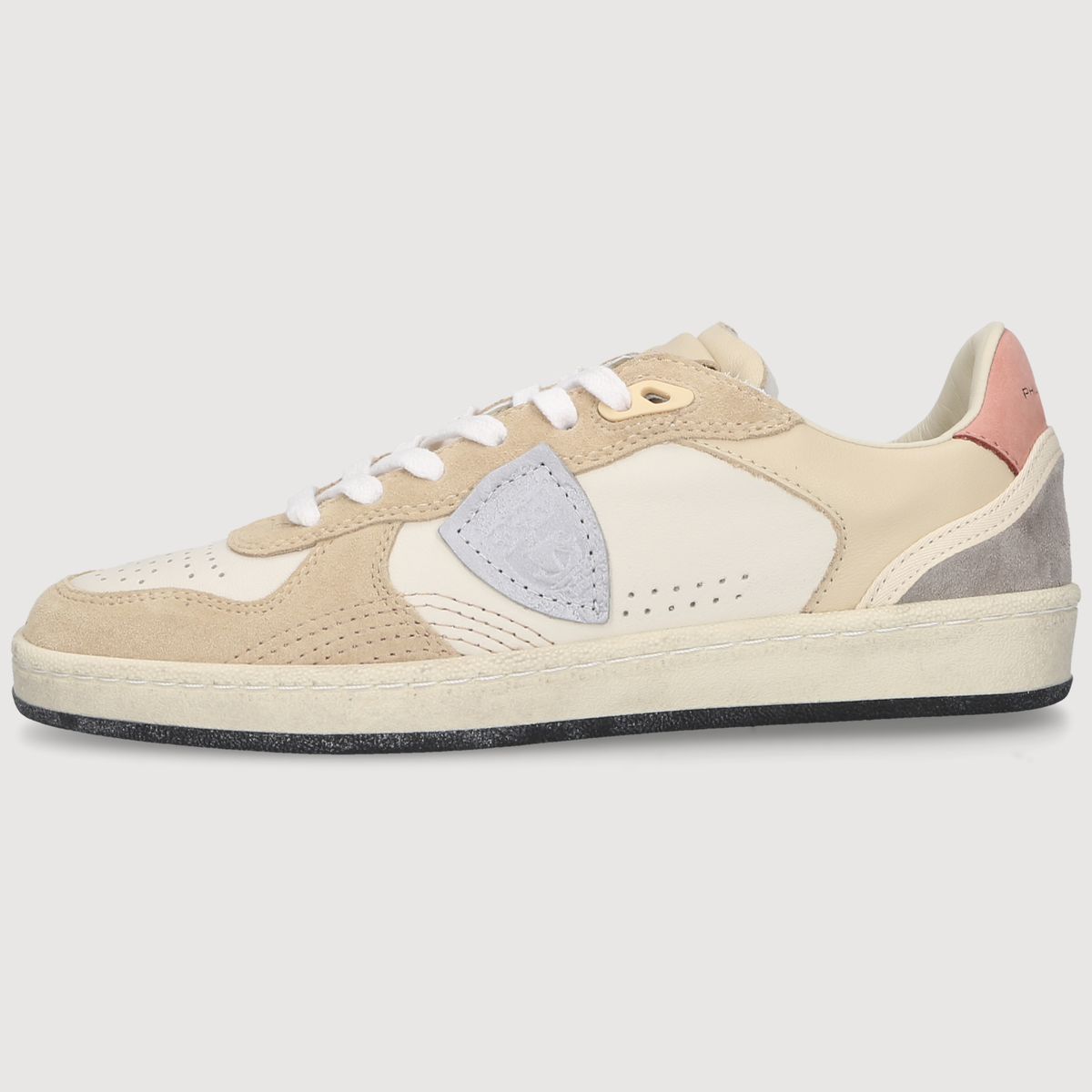 Philippe Model Damen Sneaker PGAL LOW WOMAN Milk White/Pink