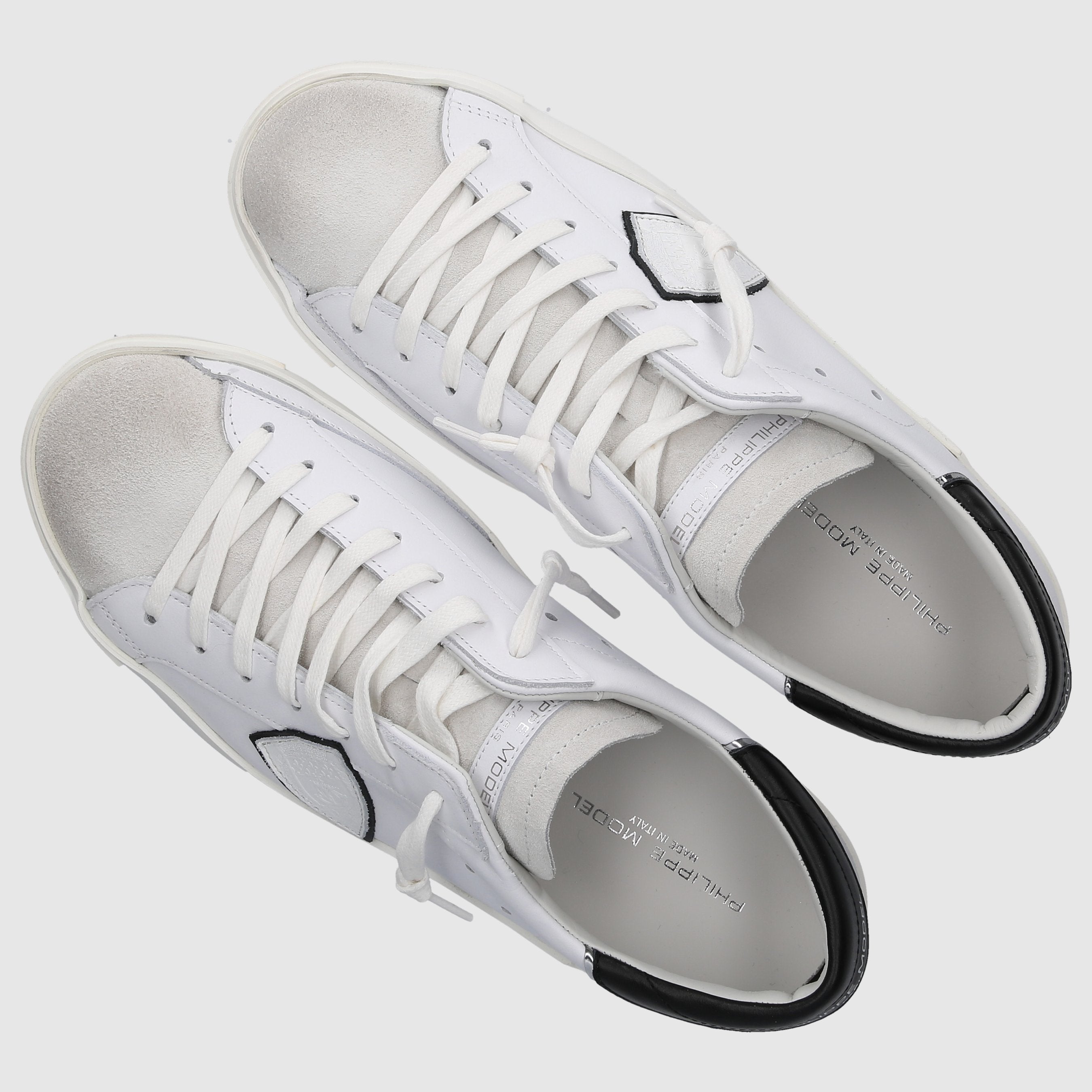 Philippe Model Herren Sneaker low PRLU-1011 Kalbsleder