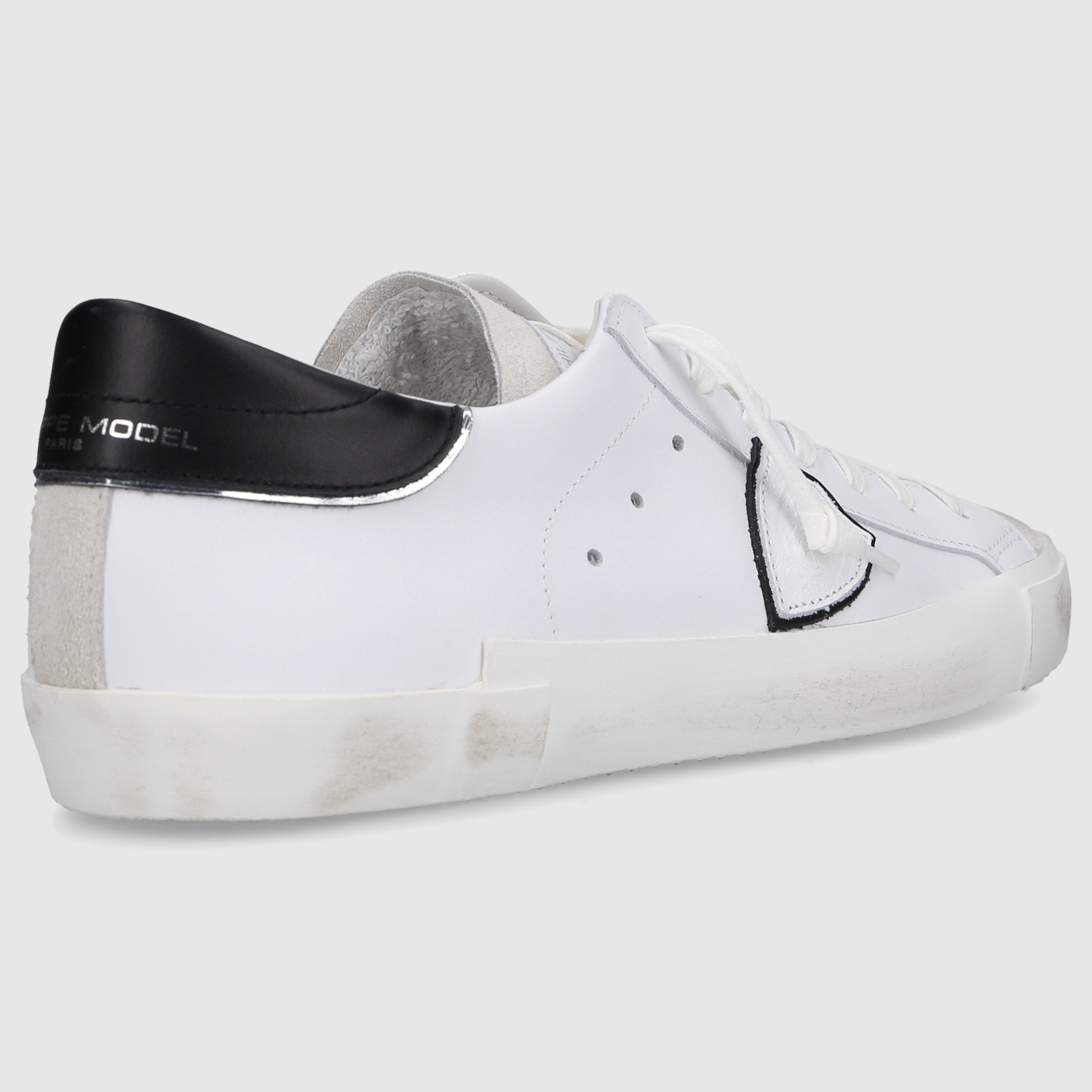 Philippe Model Herren Sneaker low PRLU-1011 Kalbsleder