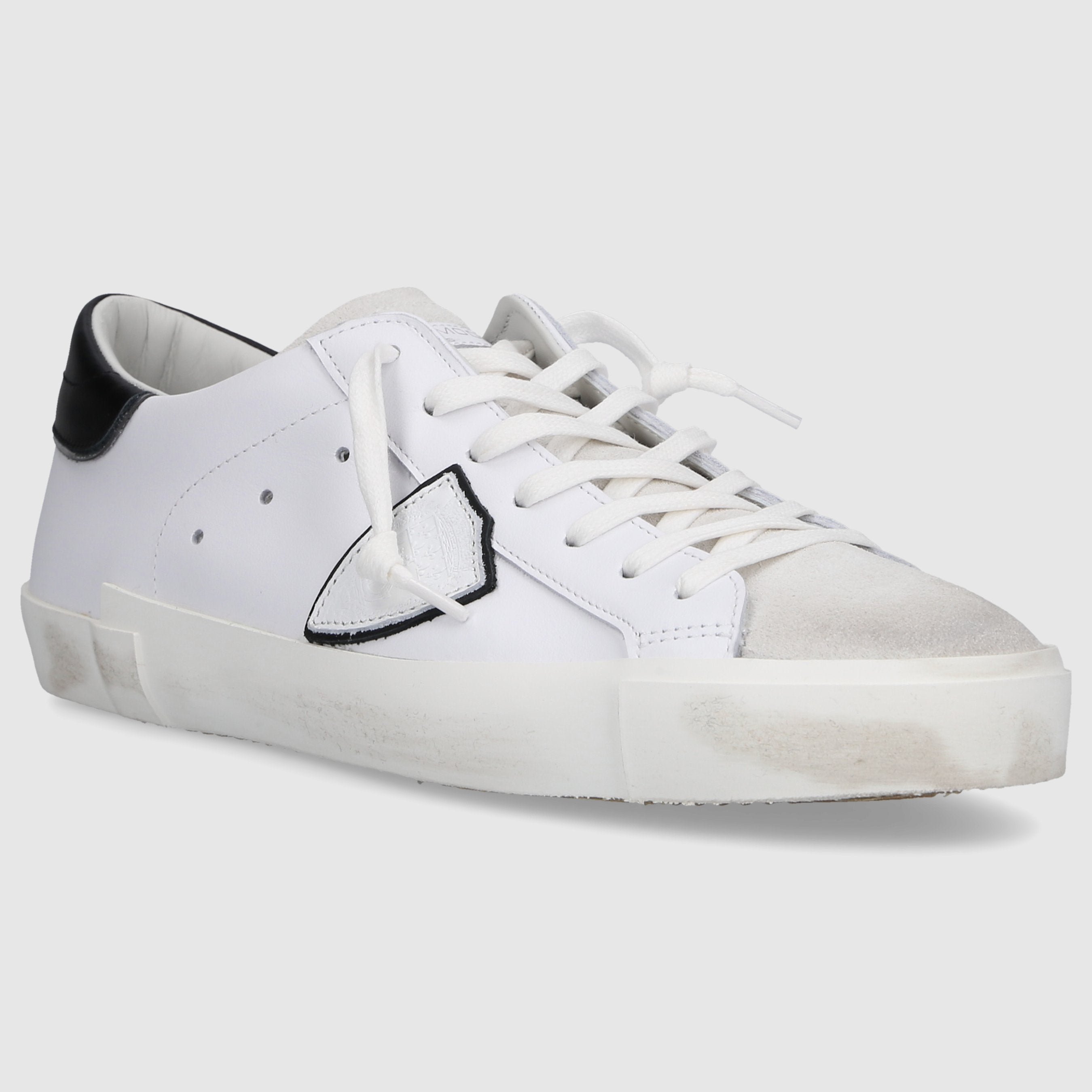 Philippe Model Herren Sneaker low PRLU-1011 Kalbsleder
